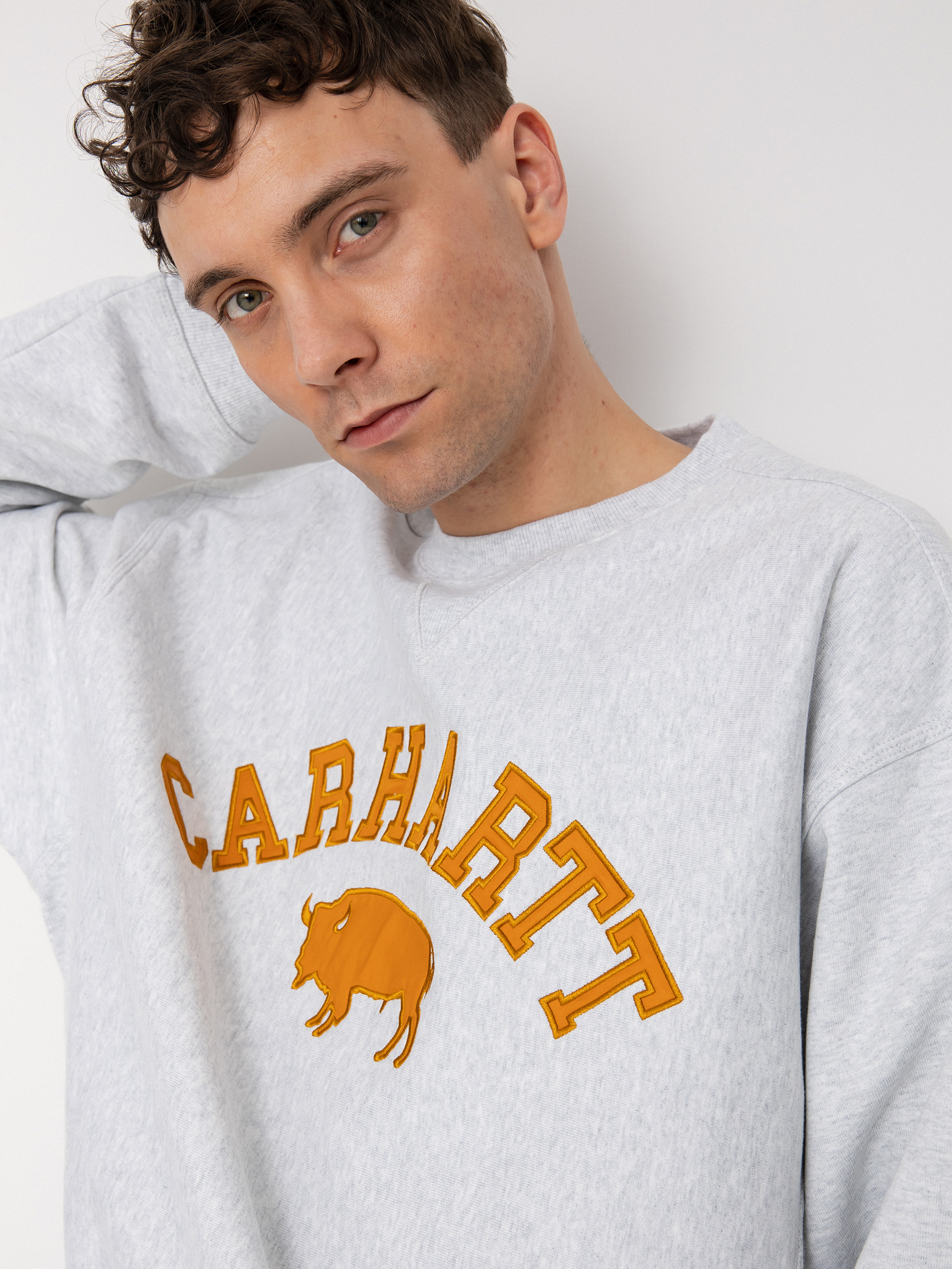 Bluza Carhartt WIP Locker (ash heather/brown)