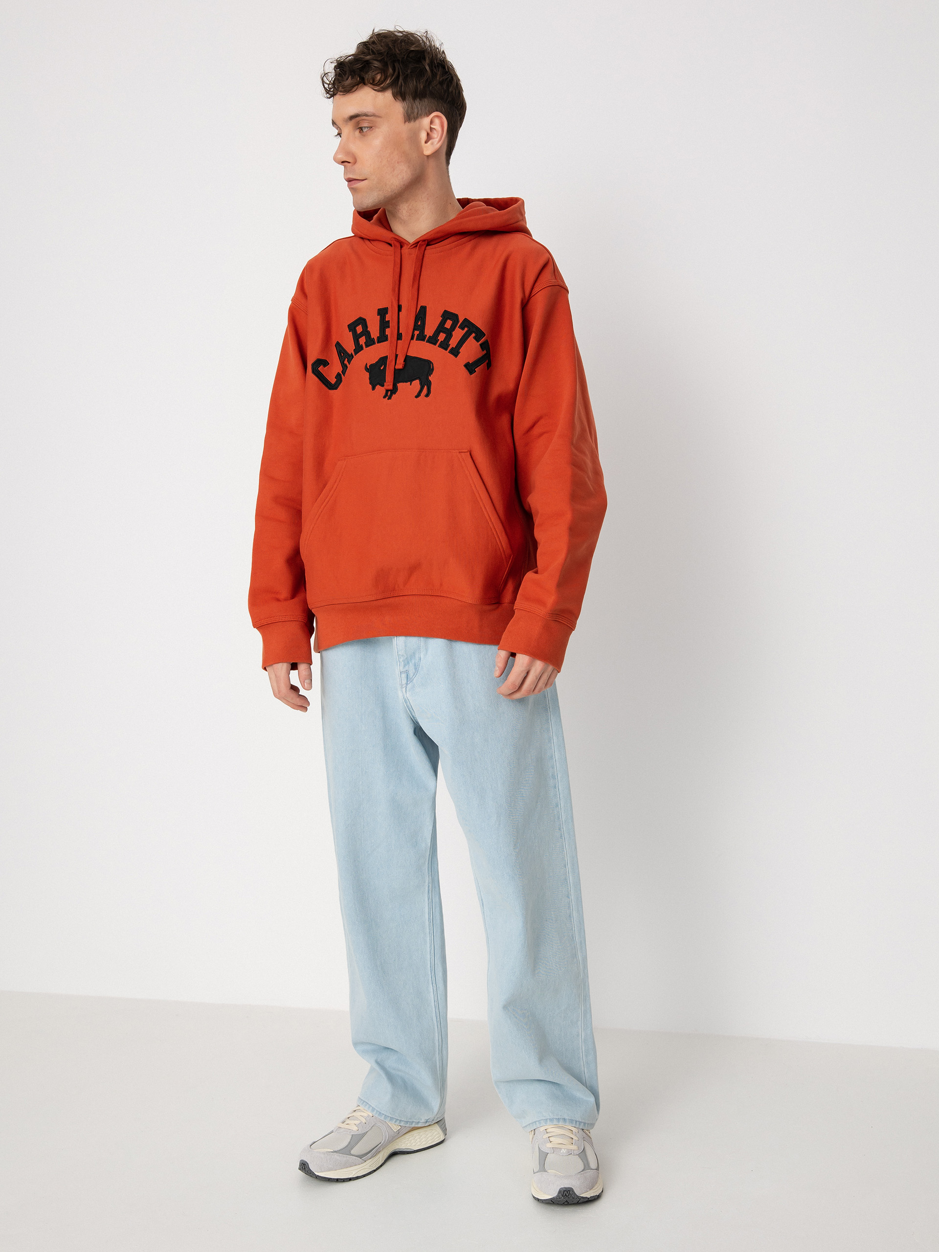 Bluza z kapturem Carhartt WIP Locker HD (phoenix/black)