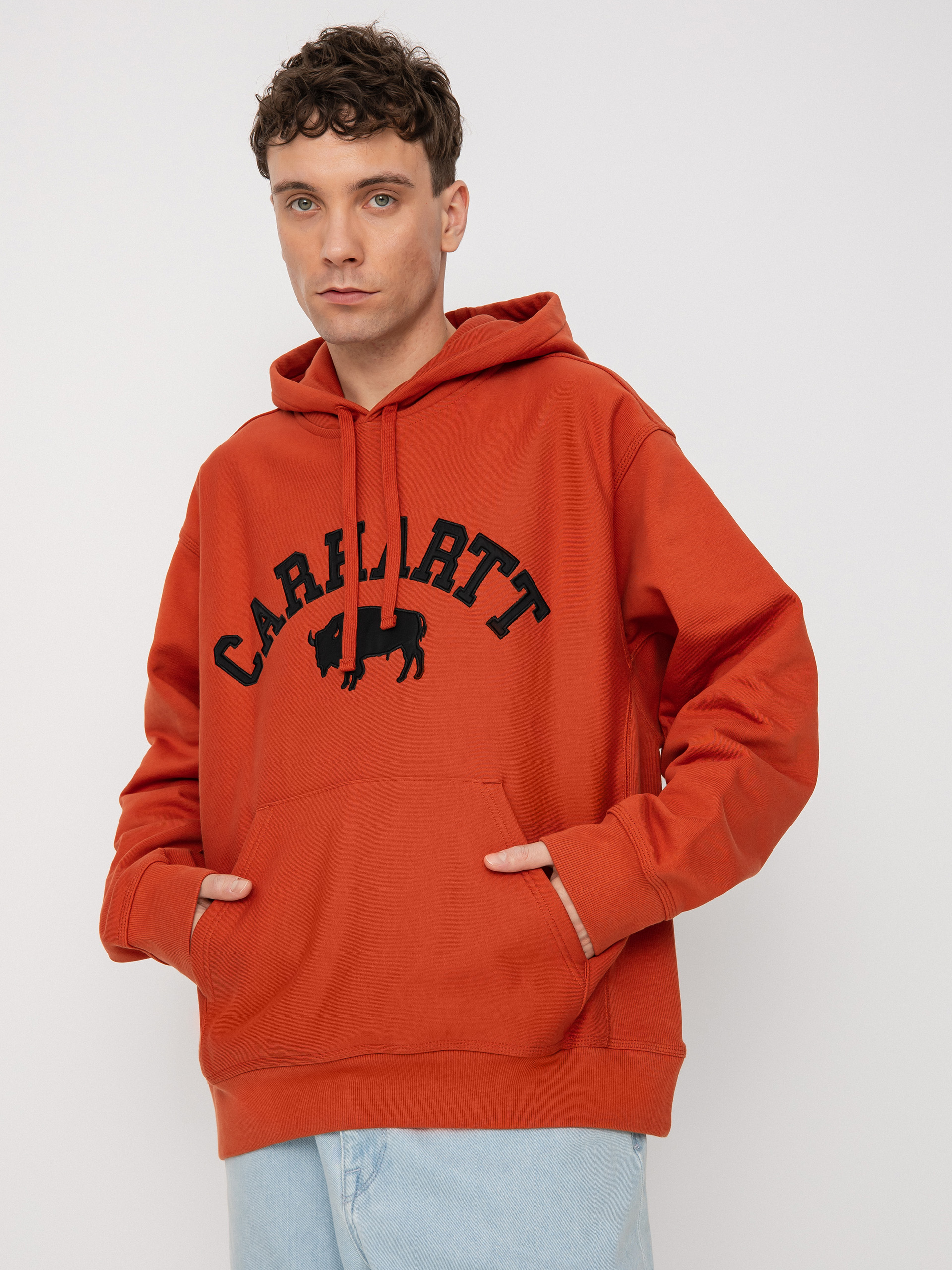 Bluza z kapturem Carhartt WIP Locker HD (phoenix/black)