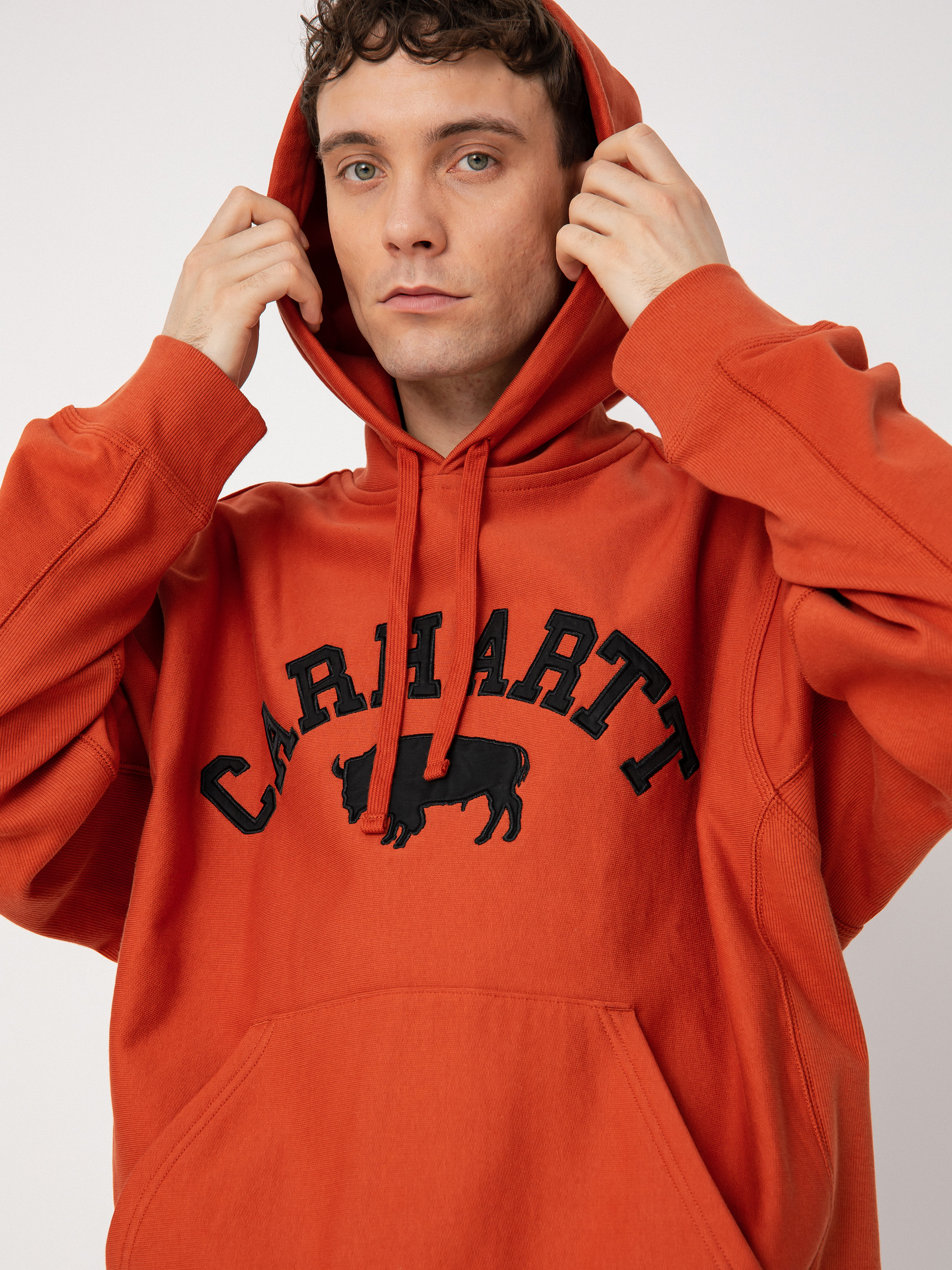 Bluza z kapturem Carhartt WIP Locker HD (phoenix/black)