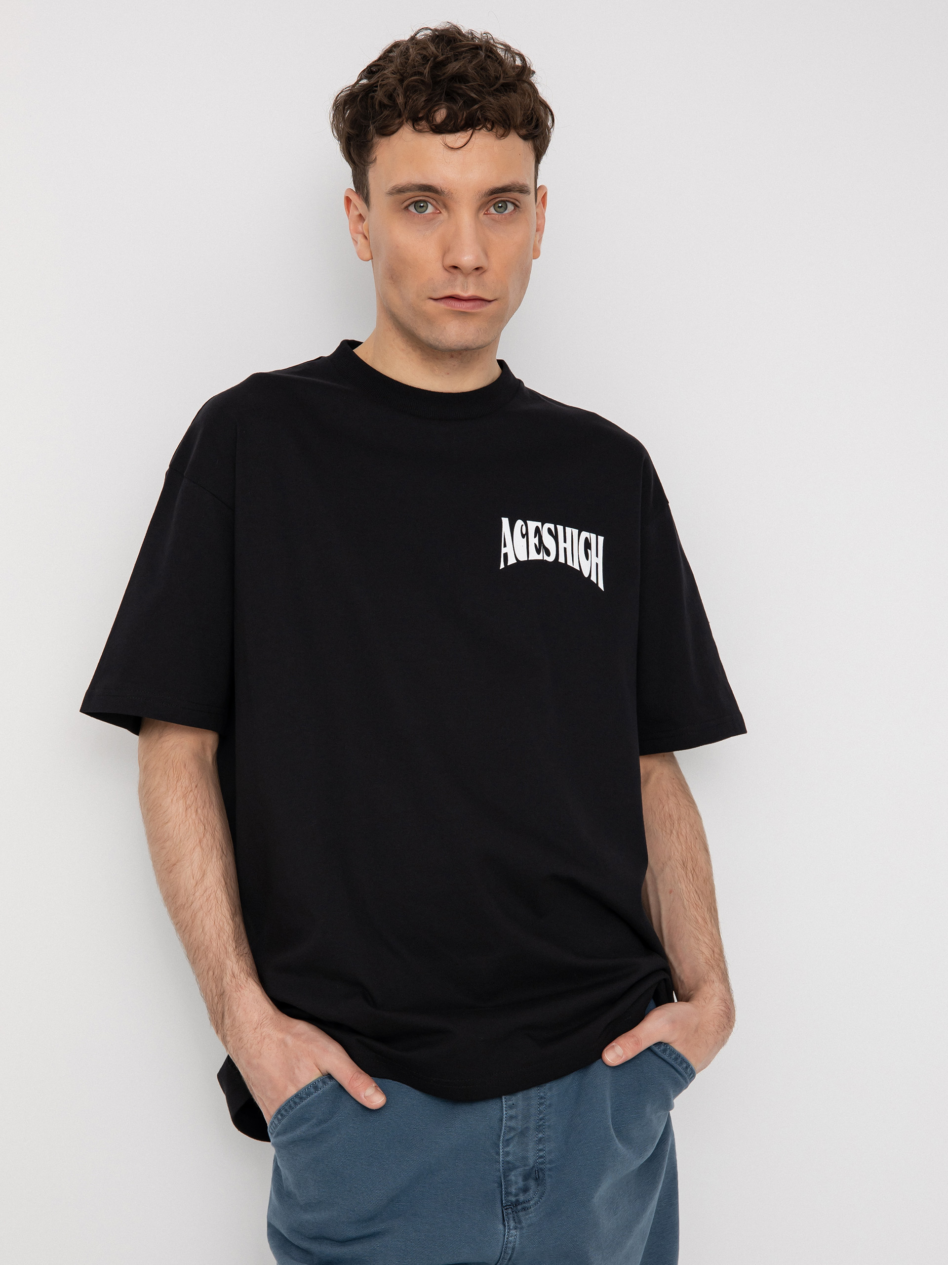 Carhartt WIP Тениска Aces (black/white)