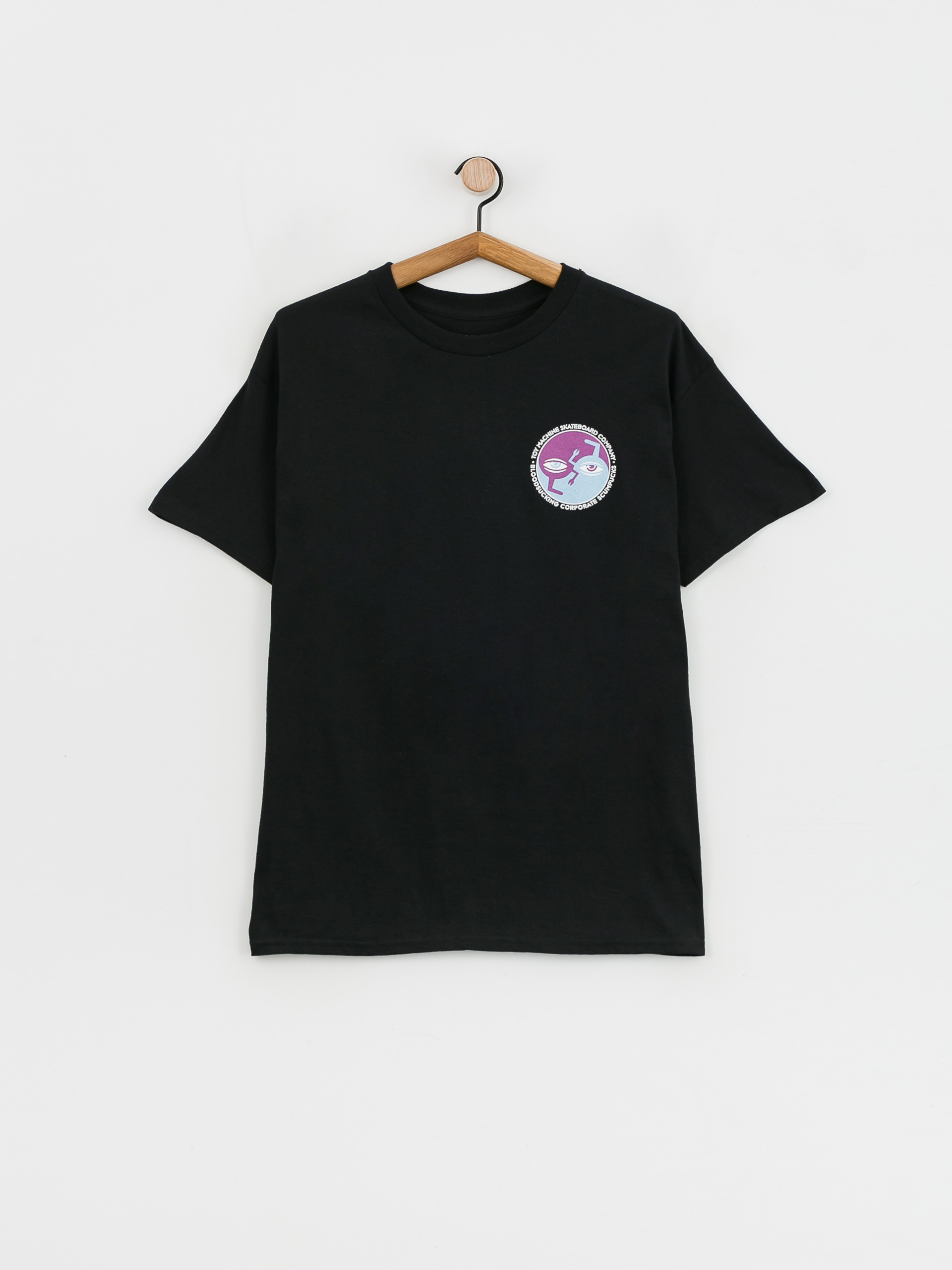 T-shirt Toy Machine Ying Yang (black)