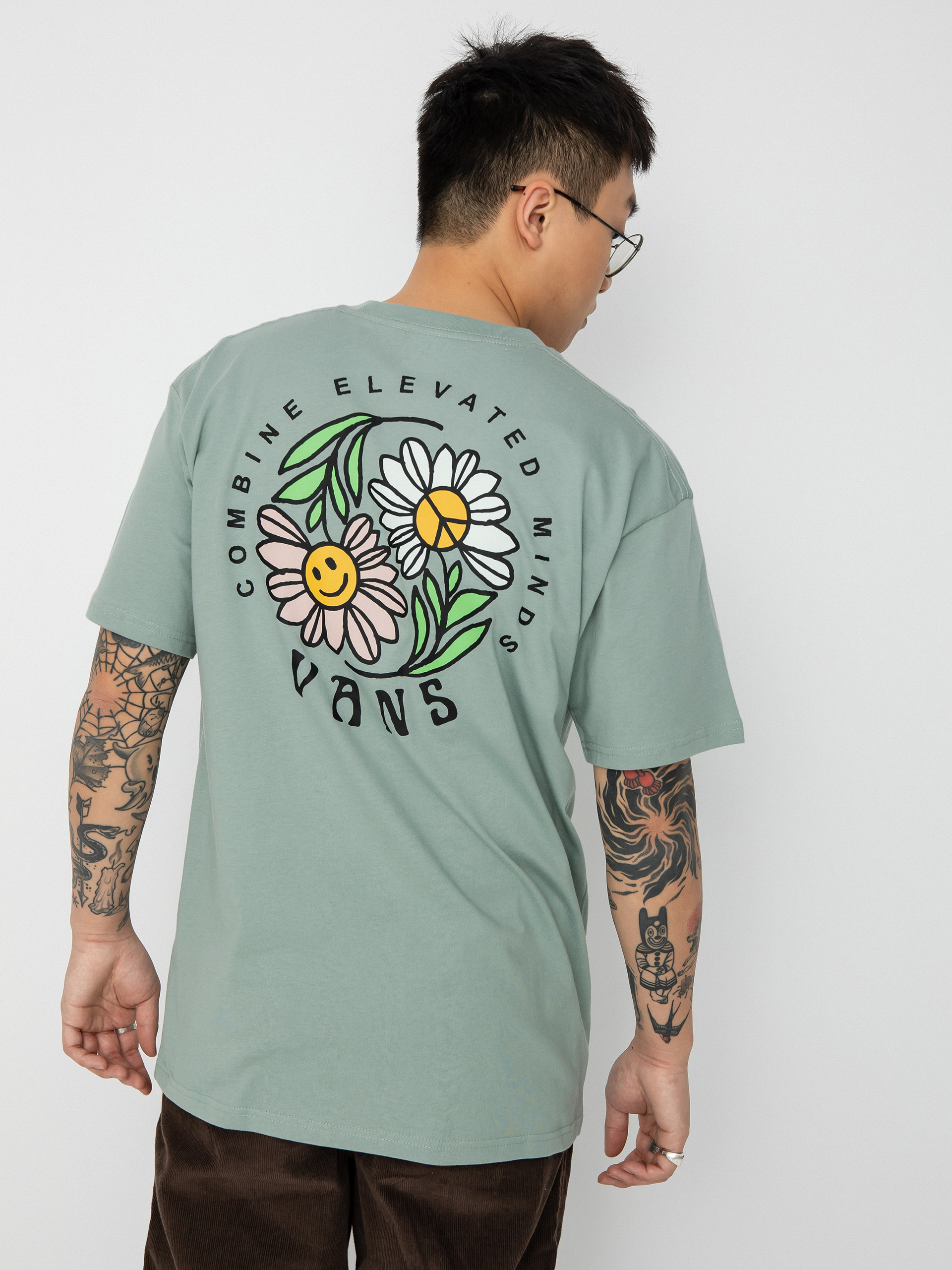 T-shirt Vans Elevated Minds (chinois green)