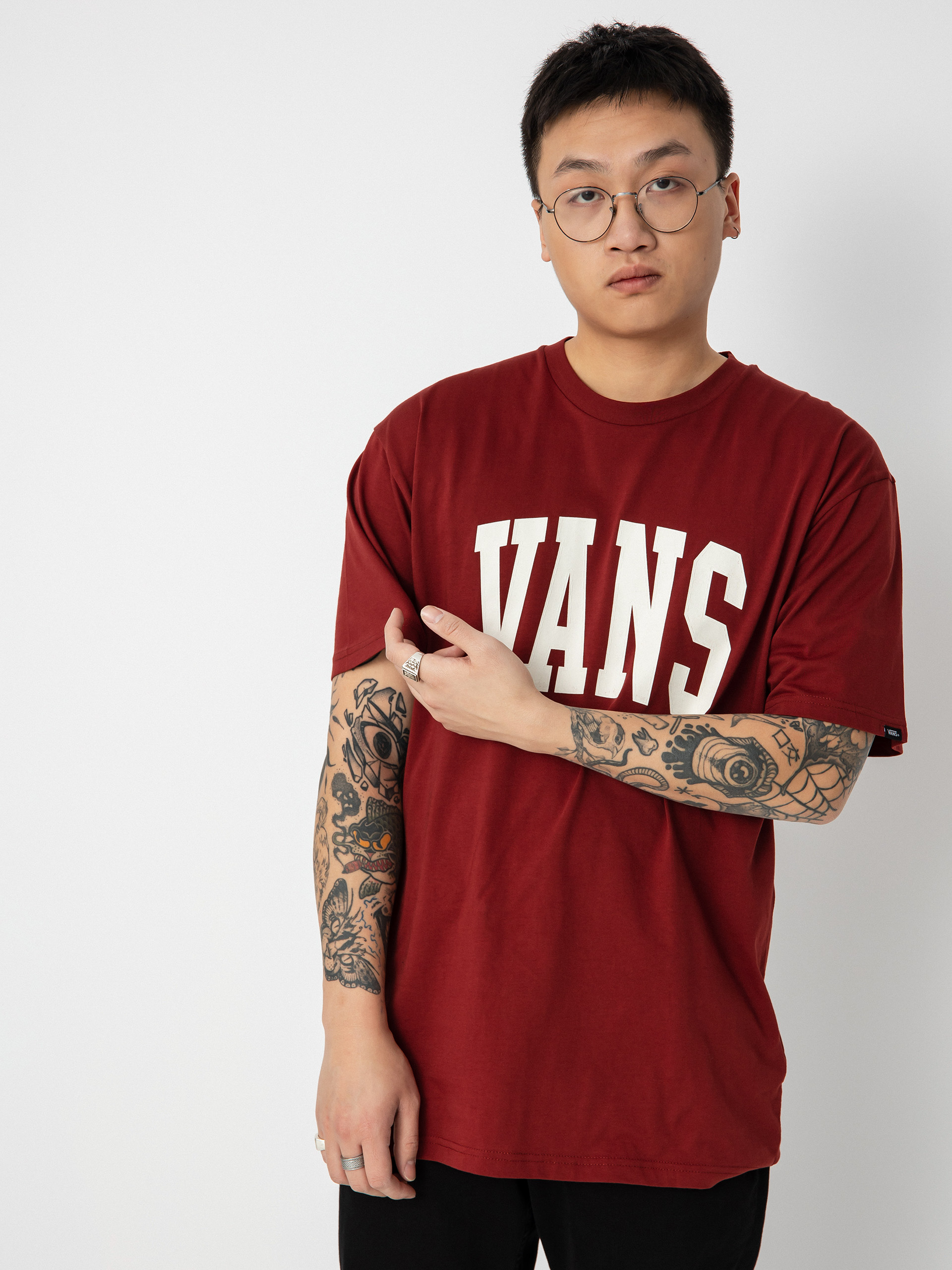 T-shirt Vans Varsity Type (syrah)