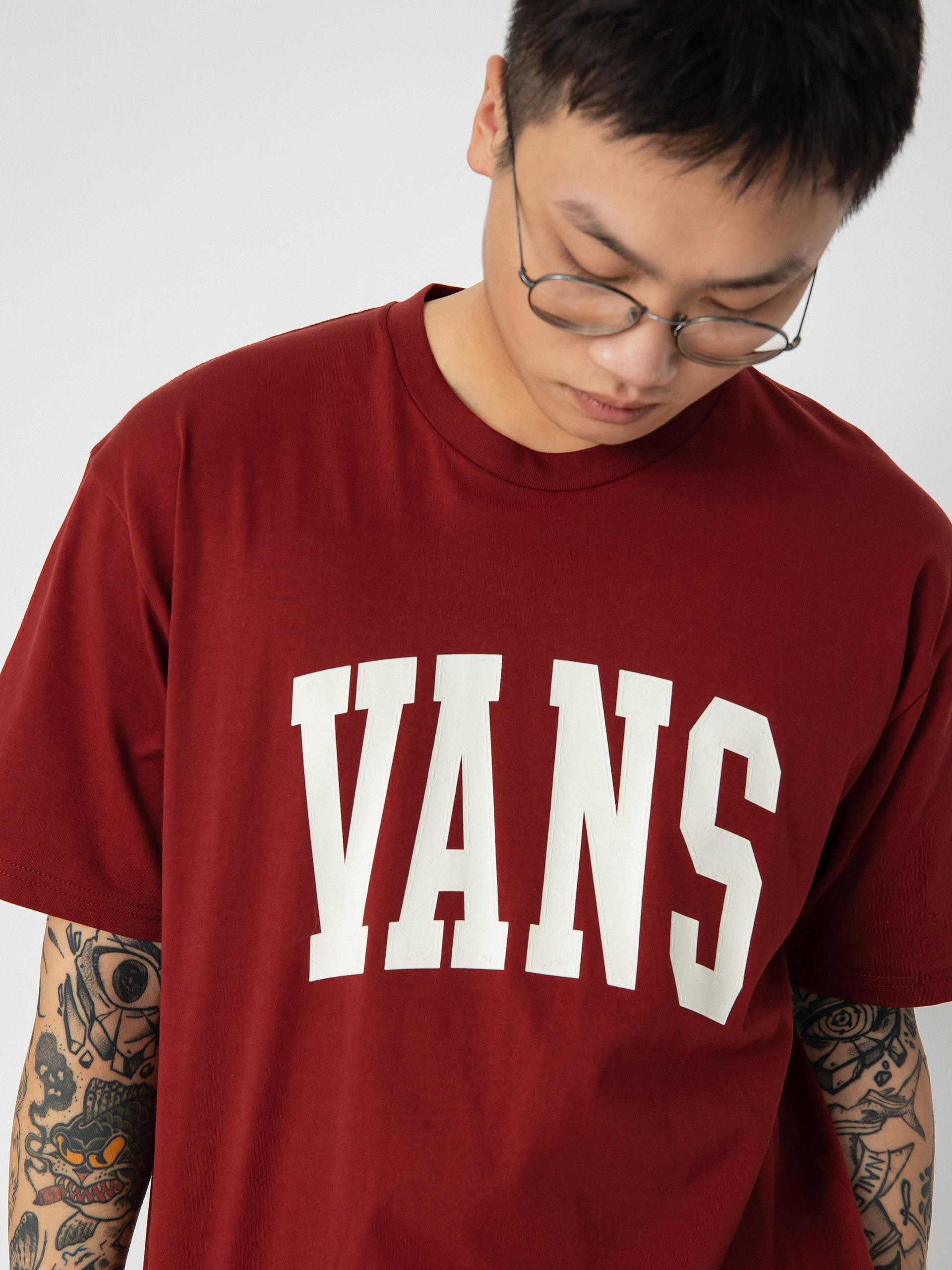 T-shirt Vans Varsity Type (syrah)