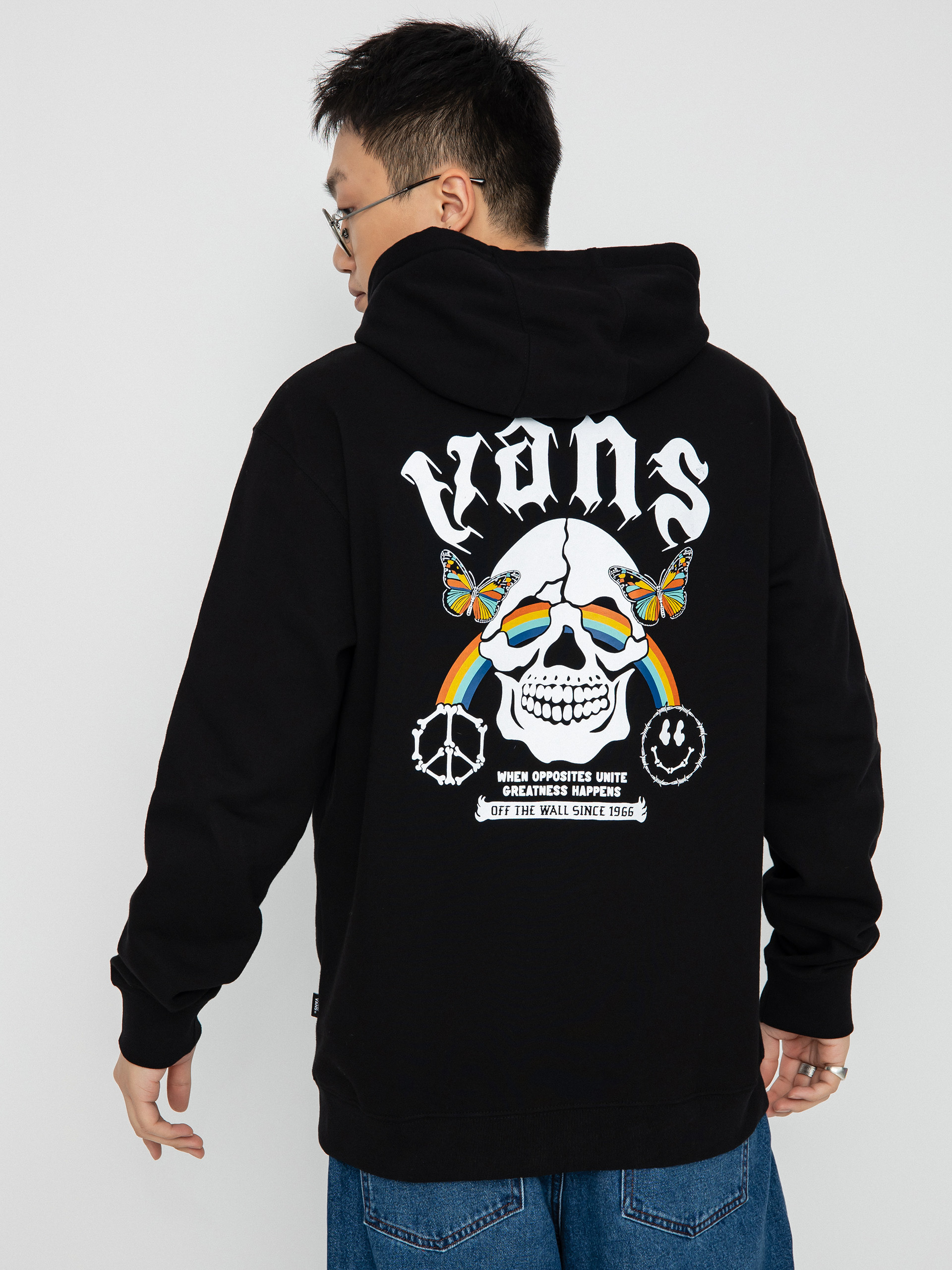 Bluza z kapturem Vans Opposite Unite HD (black)