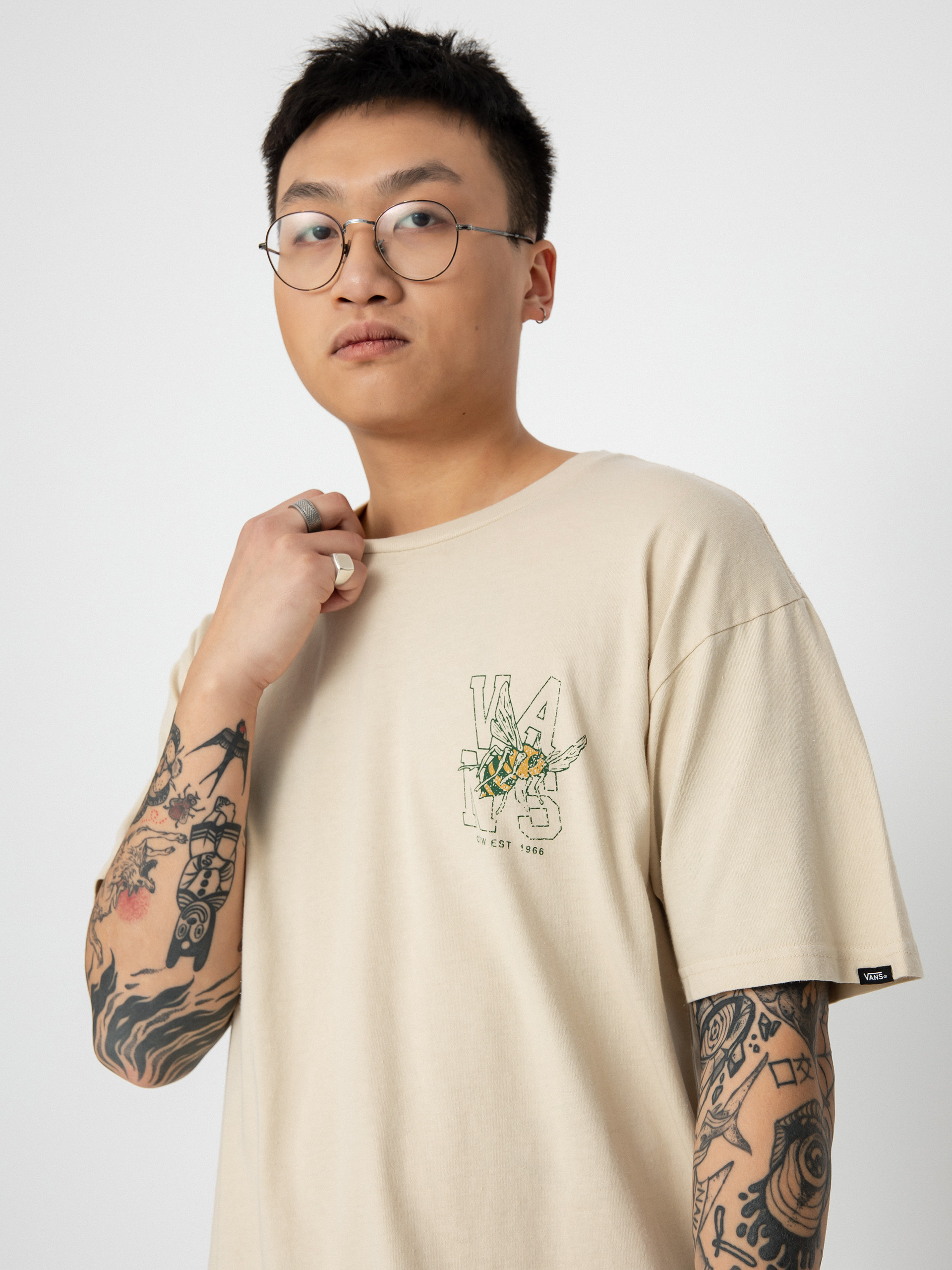 T-shirt Vans Enjoy It Vintage (oatmeal)