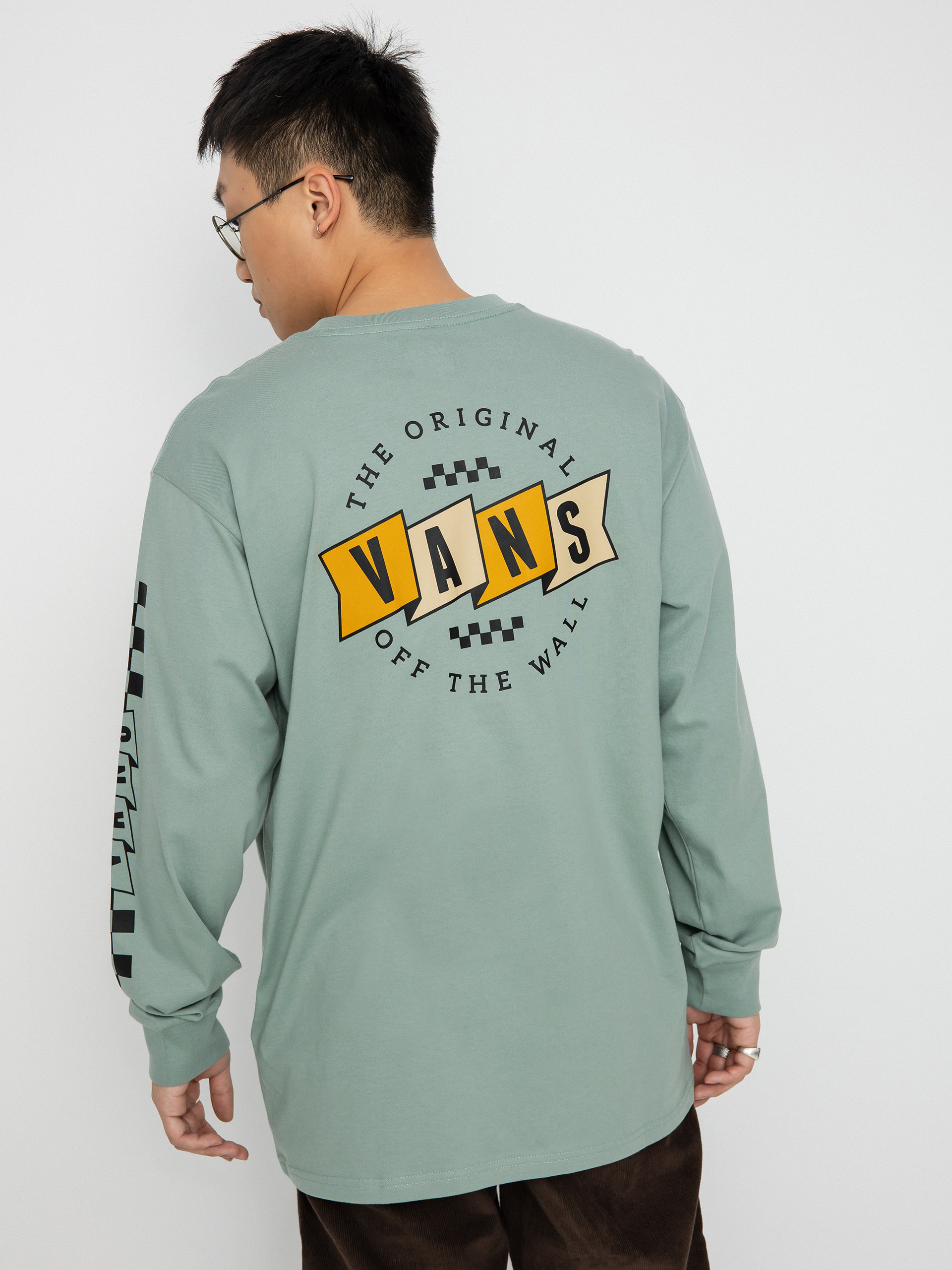 Longsleeve Vans Banner Logo (chinois green)