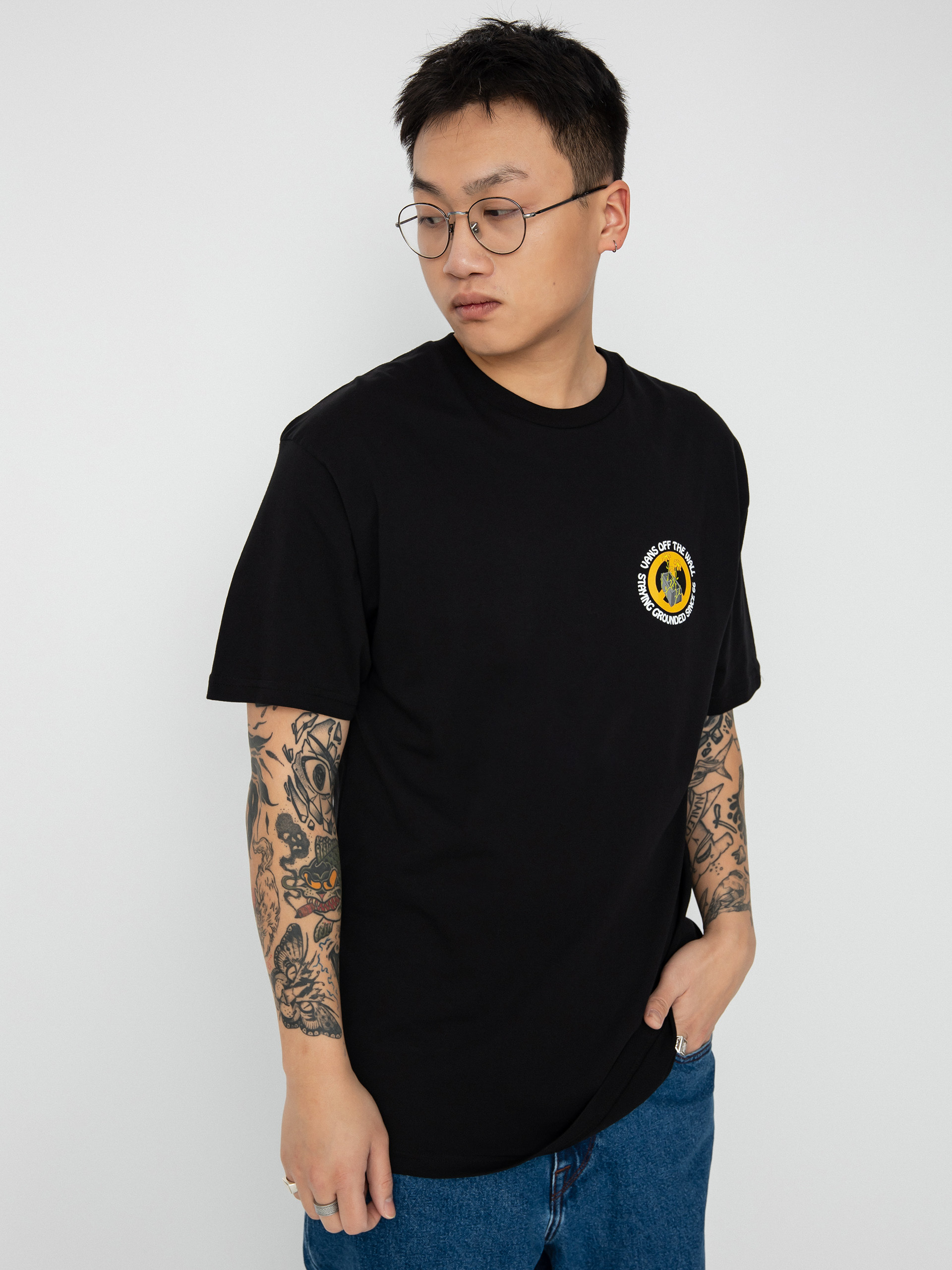 T-shirt Vans Staying Grounded (black)