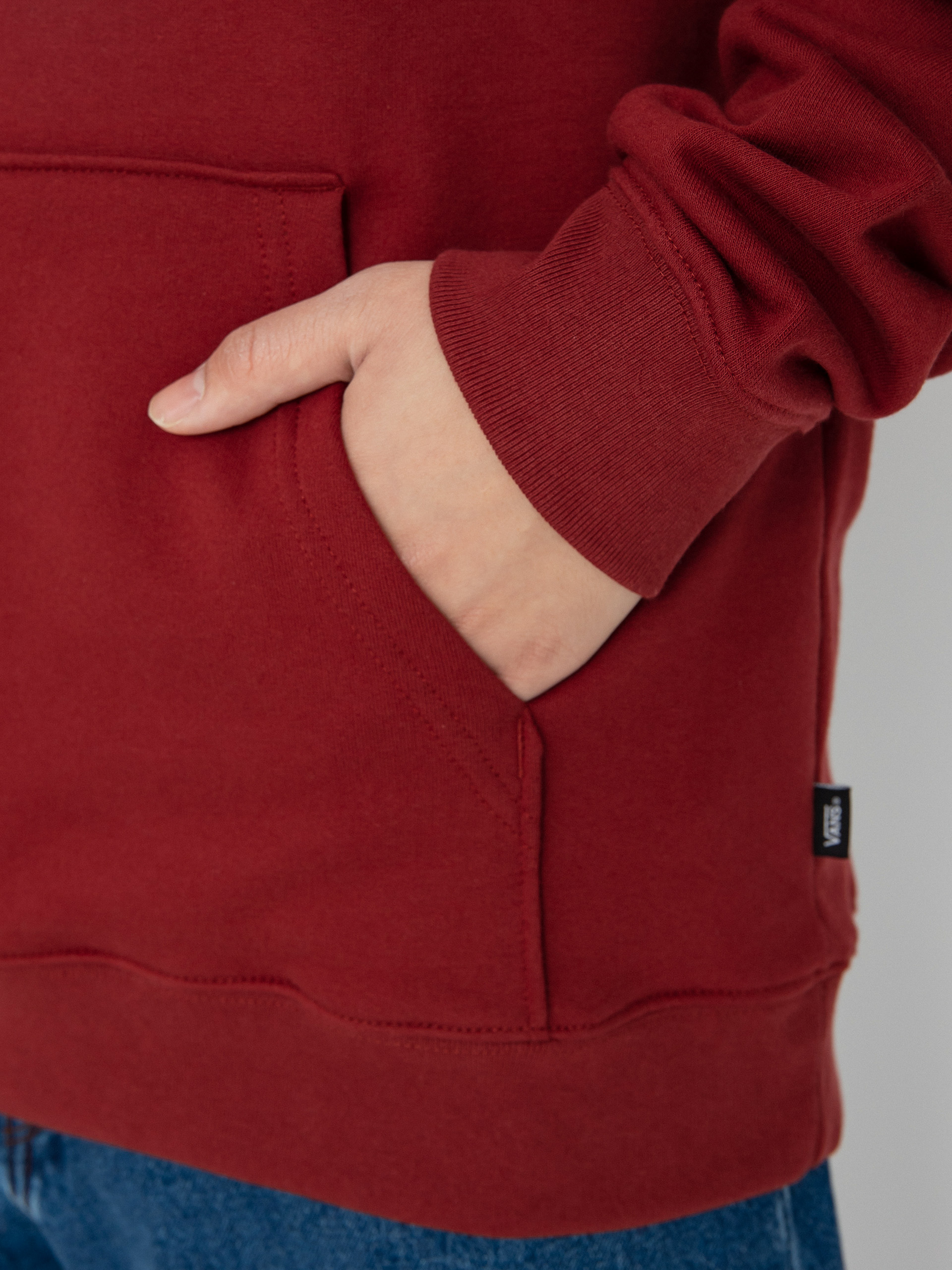 Bluza z kapturem Vans Classic II HD (syrah)
