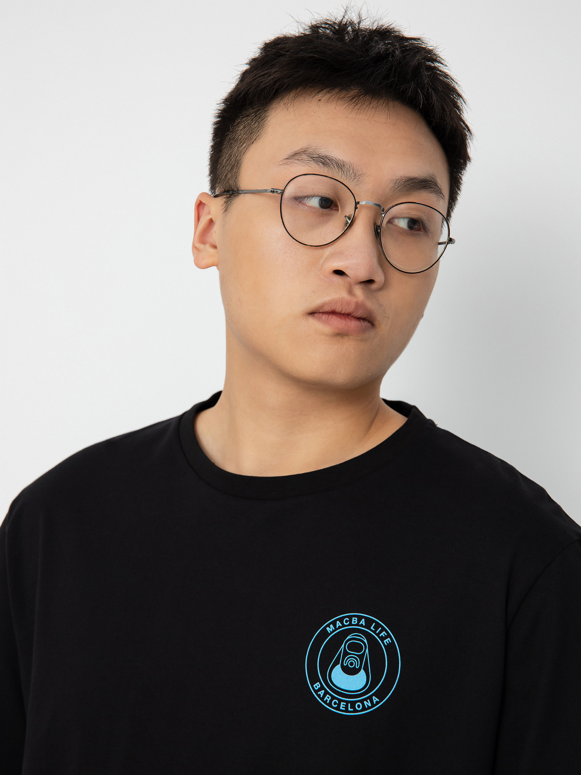 T-shirt Macba Life Og Logo (black/blue)