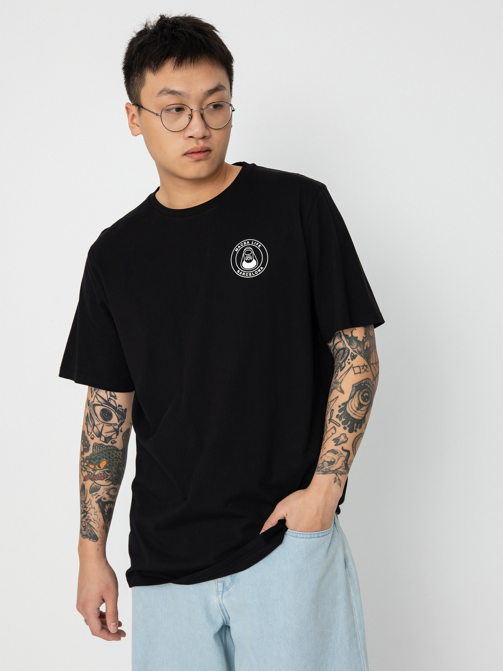 T-shirt Macba Life Beer&Kebap (black/white)