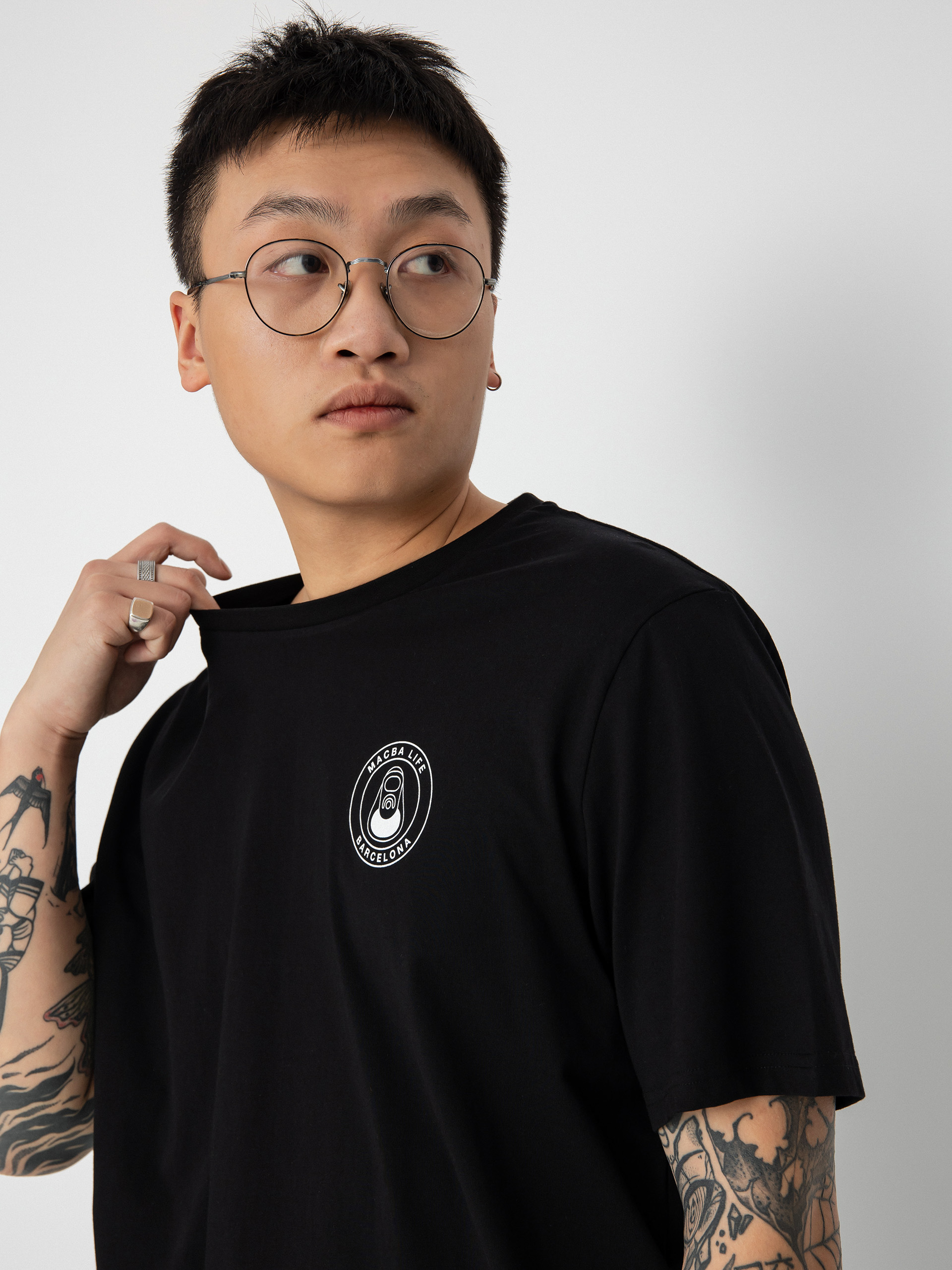 T-shirt Macba Life Beer&Kebap (black/white)