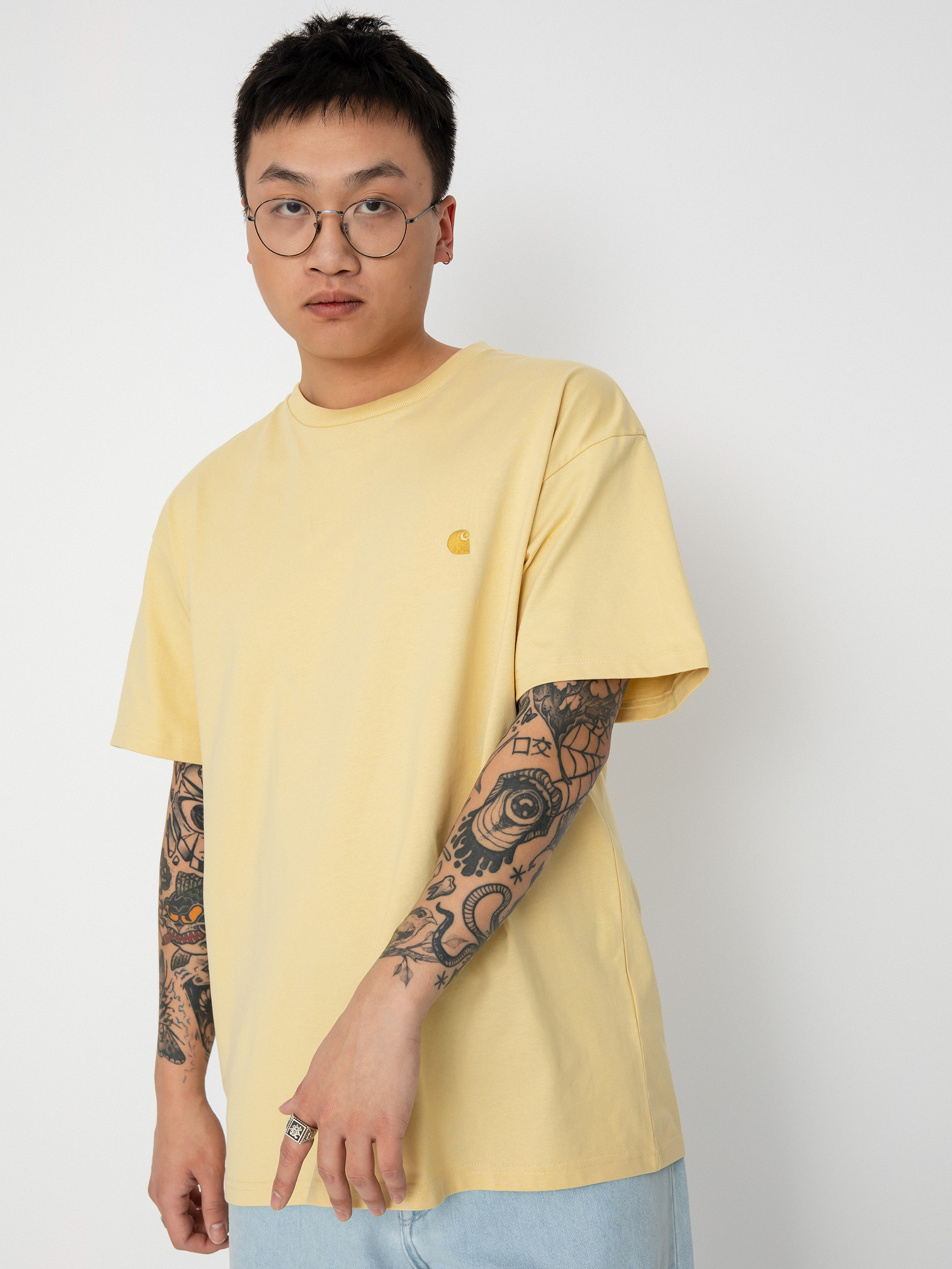 T-shirt Carhartt WIP Chase (citron/gold)