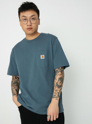 T-shirt Carhartt WIP Pocket (storm blue)