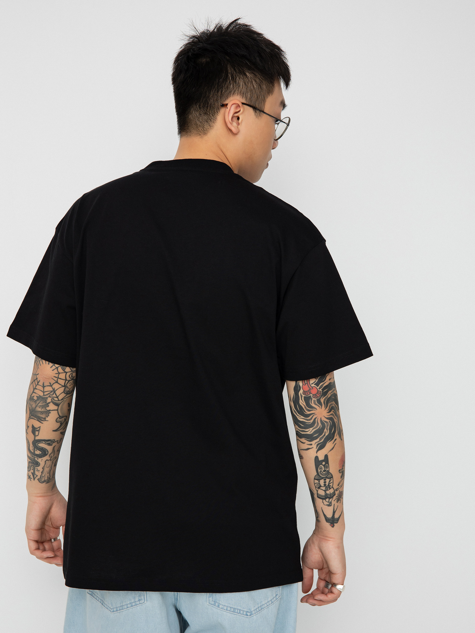 T-shirt Carhartt WIP Fuse Script (black/white)