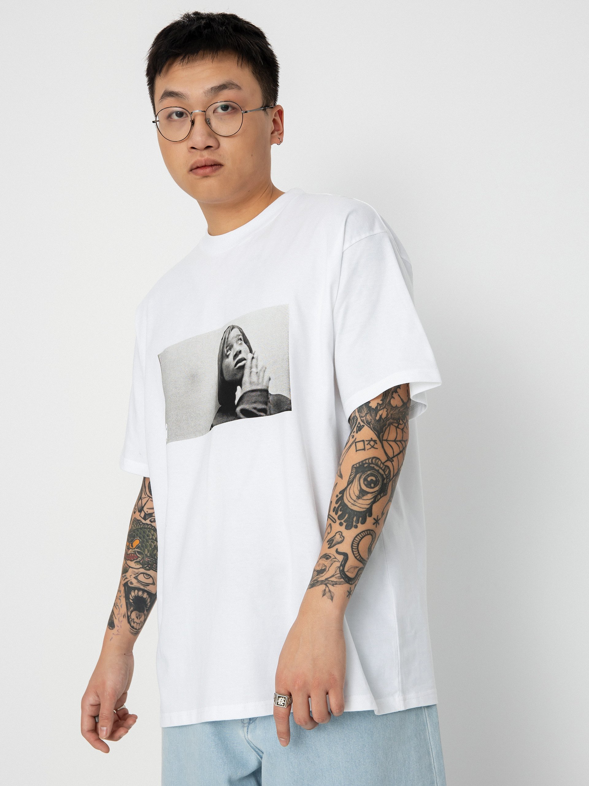 T-shirt Carhartt WIP Archive Girl (white)