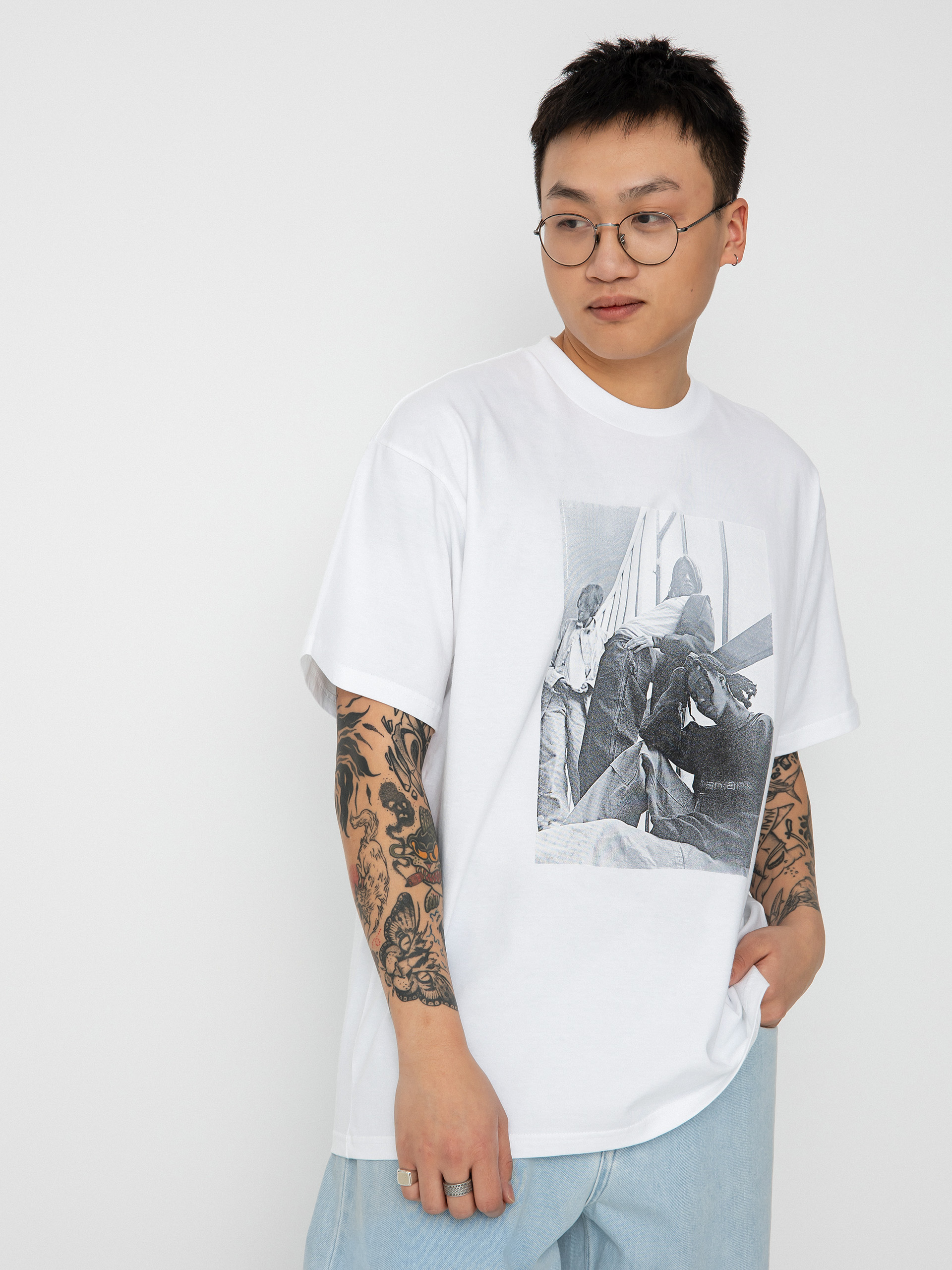 T-shirt Carhartt WIP Archive Girl (white)