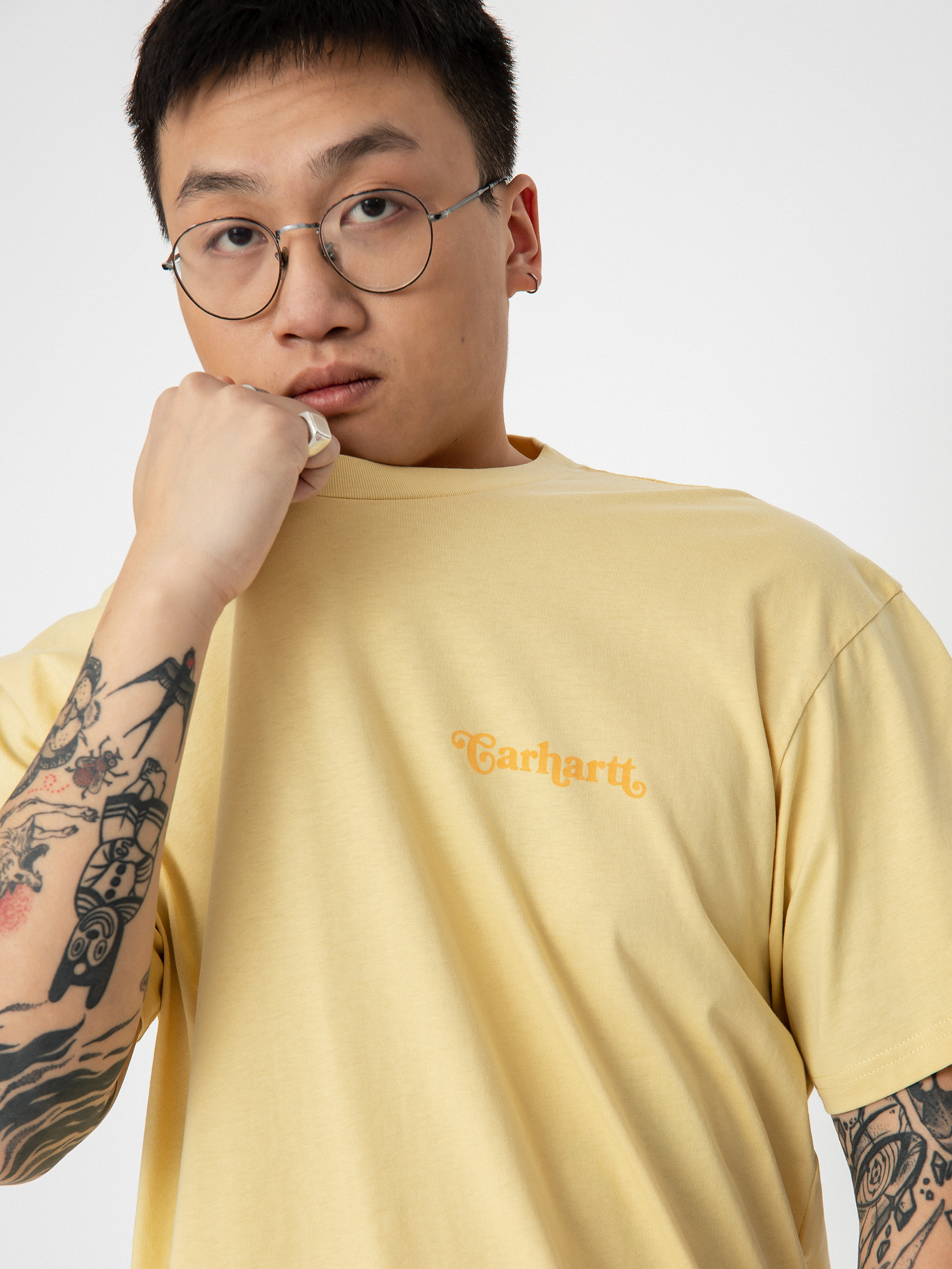 T-shirt Carhartt WIP Fez (citron)