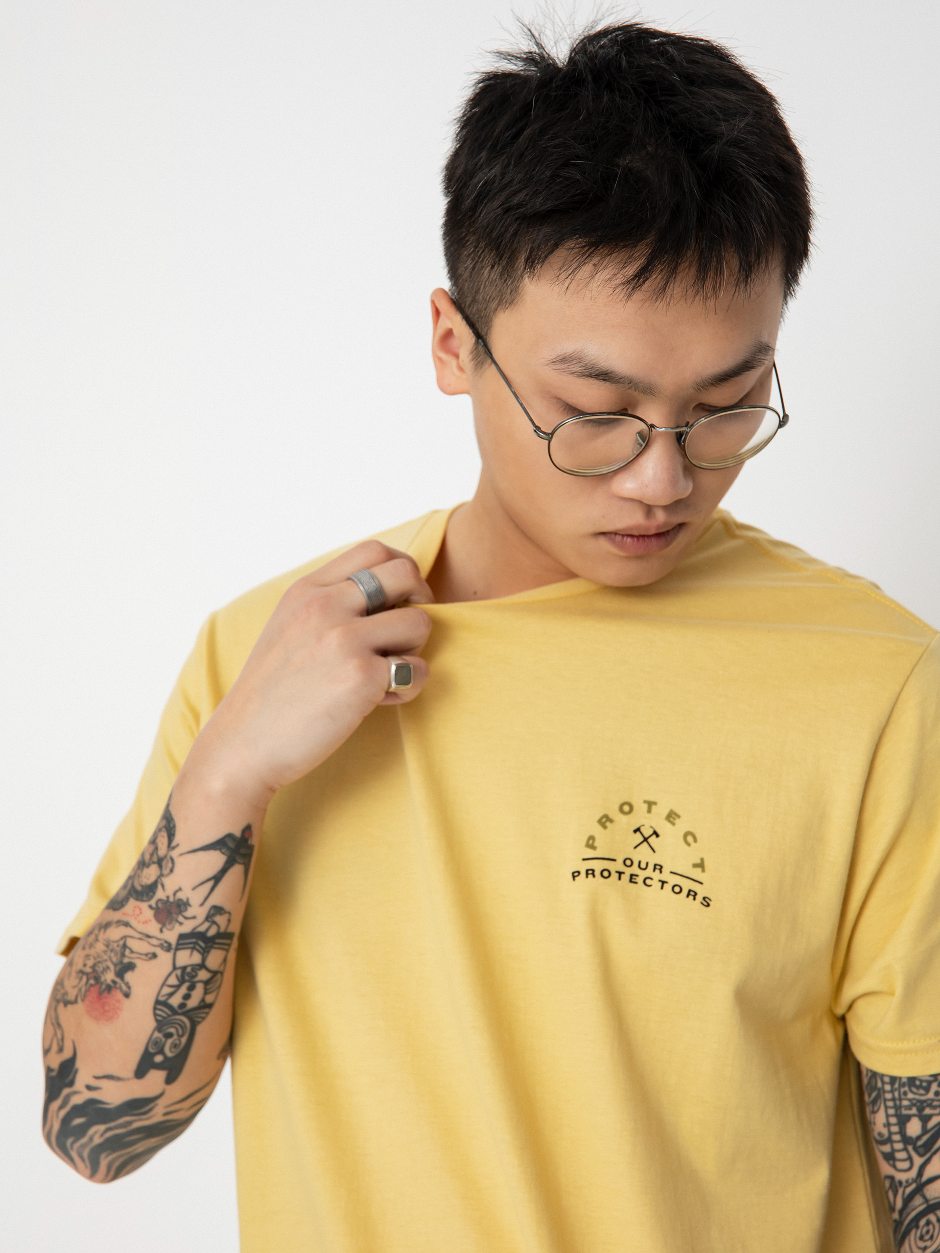 T-shirt Brixton Coors Protector II (buff)