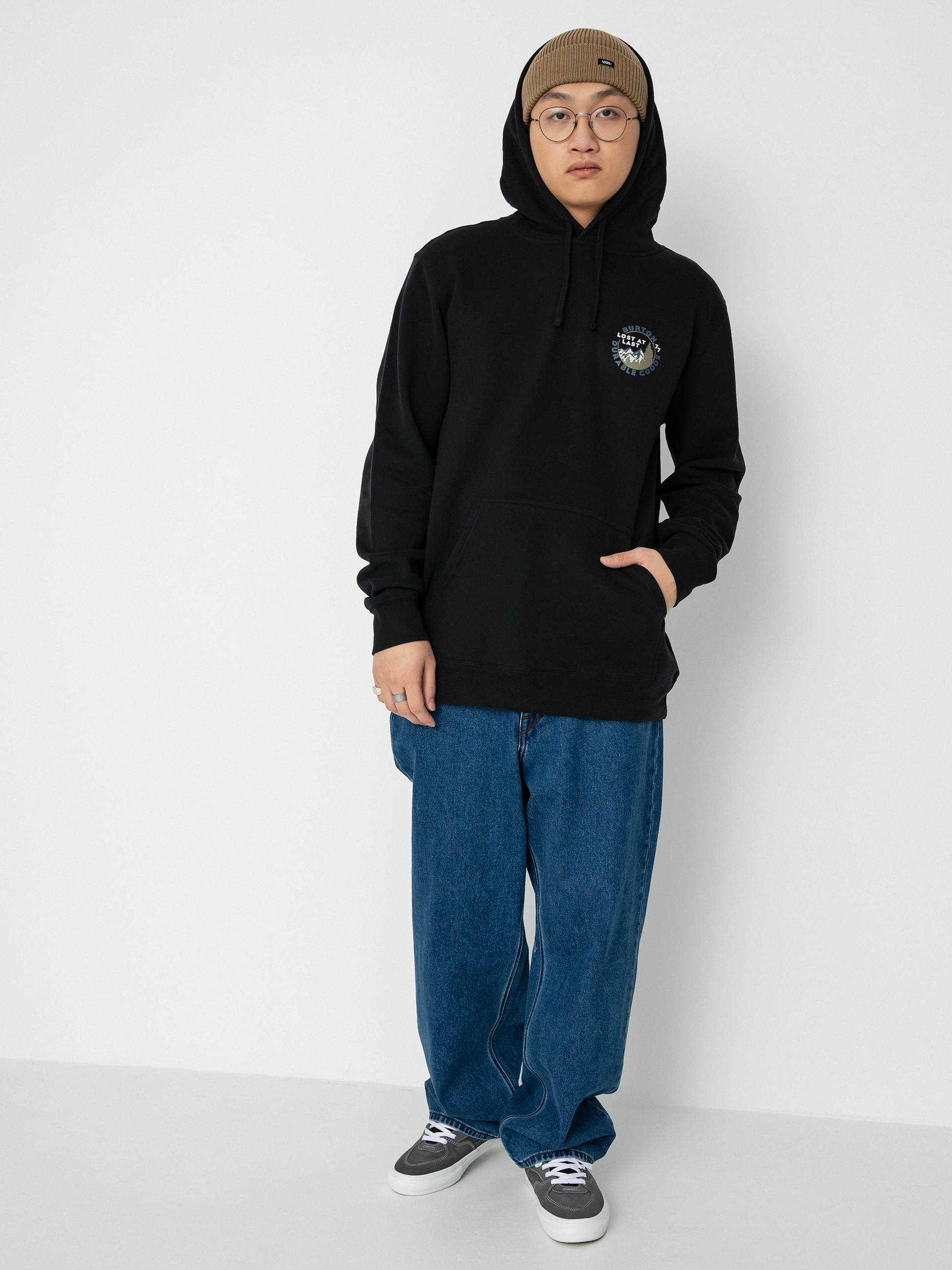 Bluza z kapturem Burton Vault HD (true black)