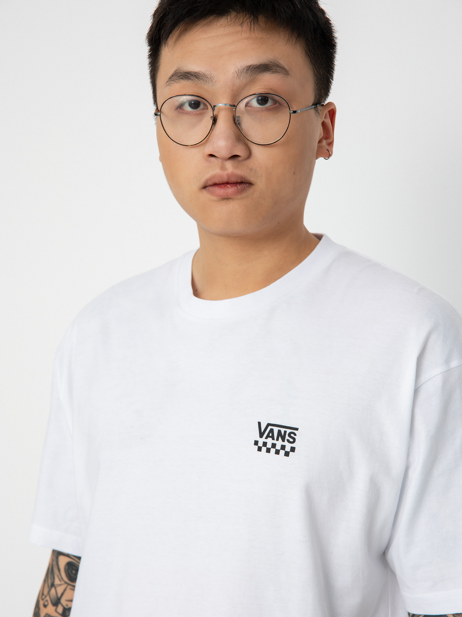 T-shirt Vans Left Chest Logo II (white)