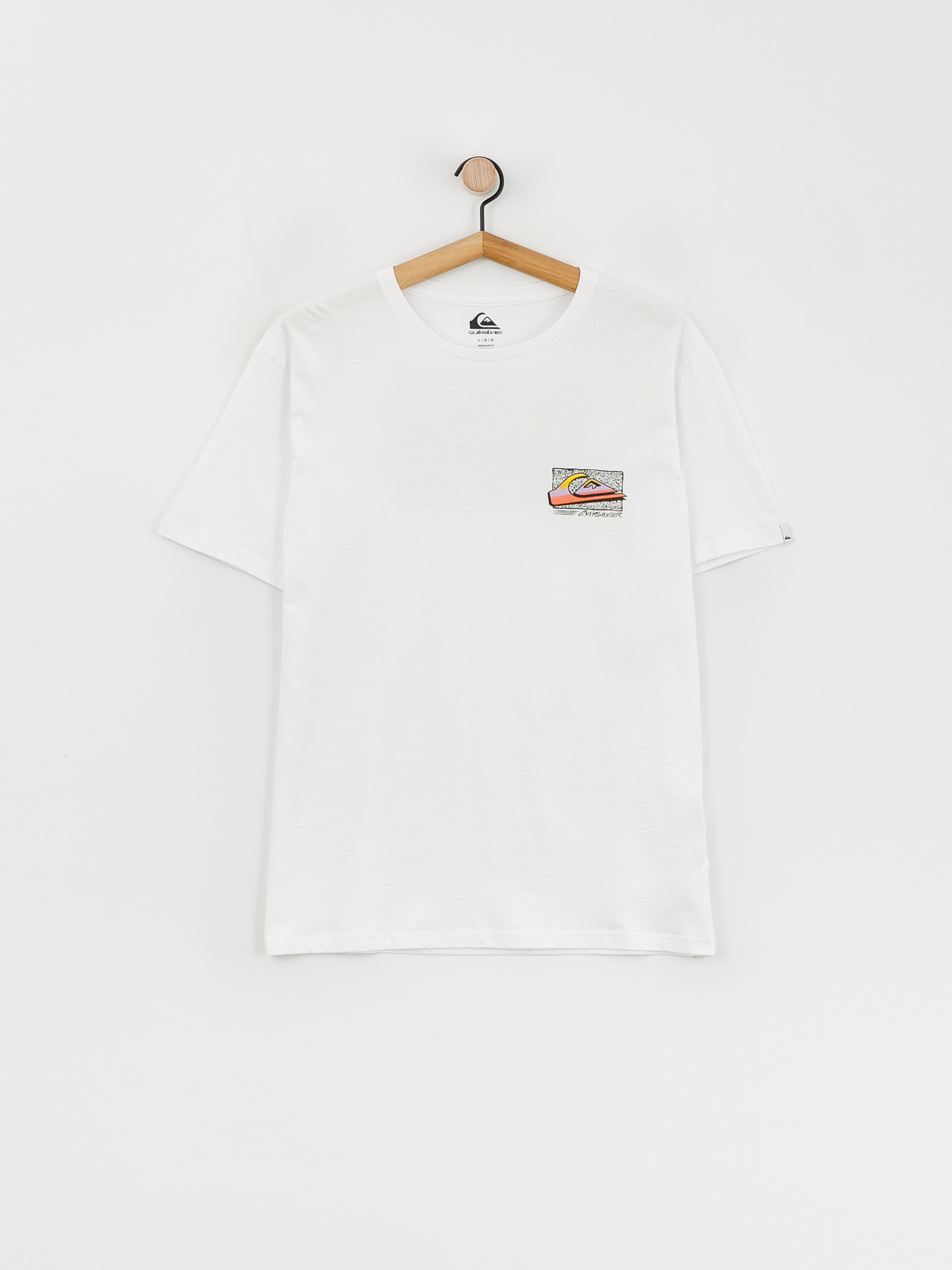 T-shirt Quiksilver Retro Fade (white)