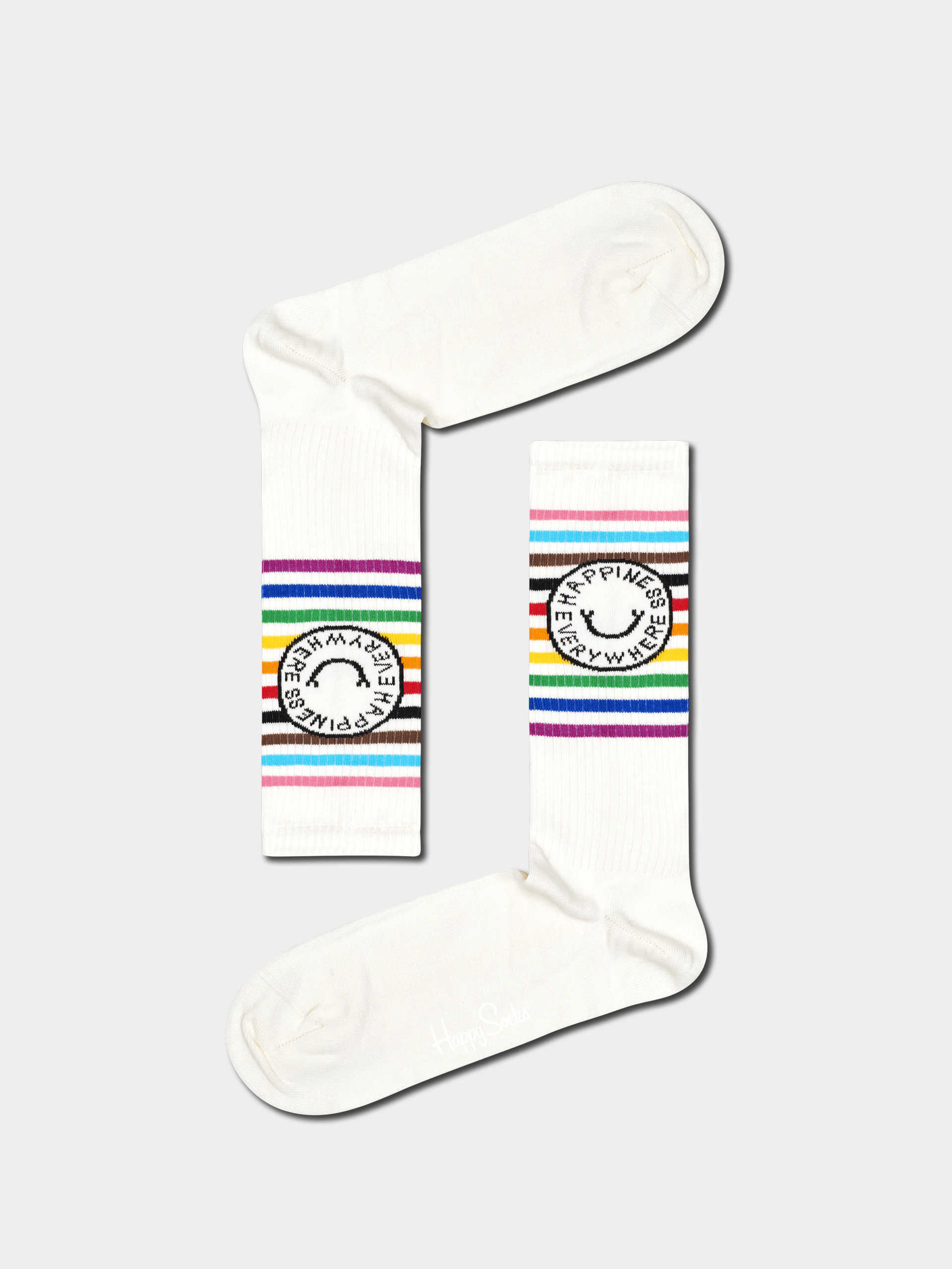 Skarpetki Happy Socks Pride Happiness (white)