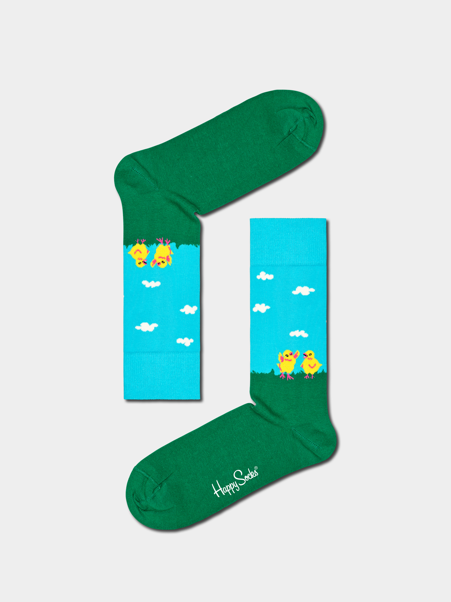 Skarpetki Happy Socks Easter Chicken (green)