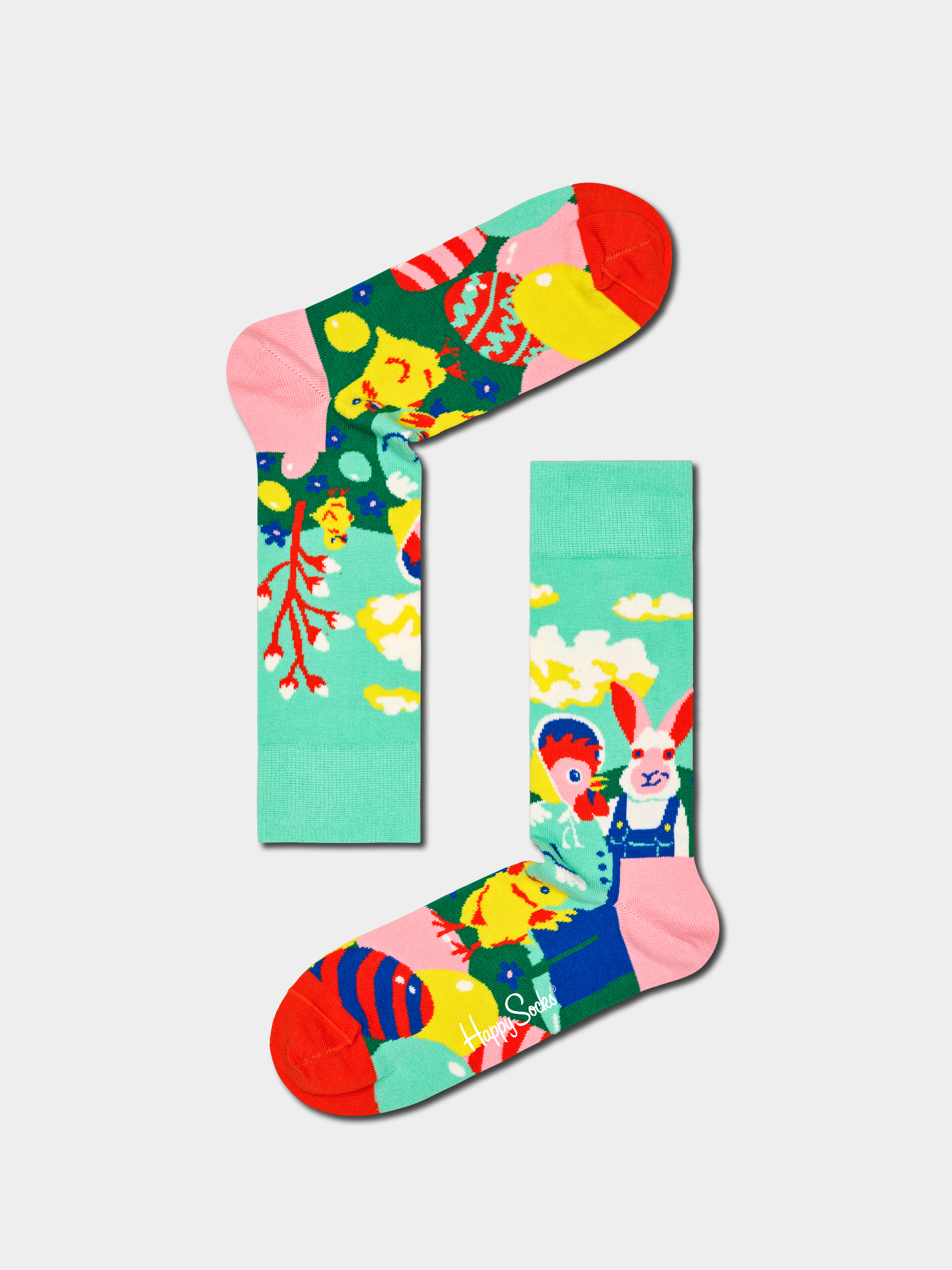 Skarpetki Happy Socks Easter Time (light green)