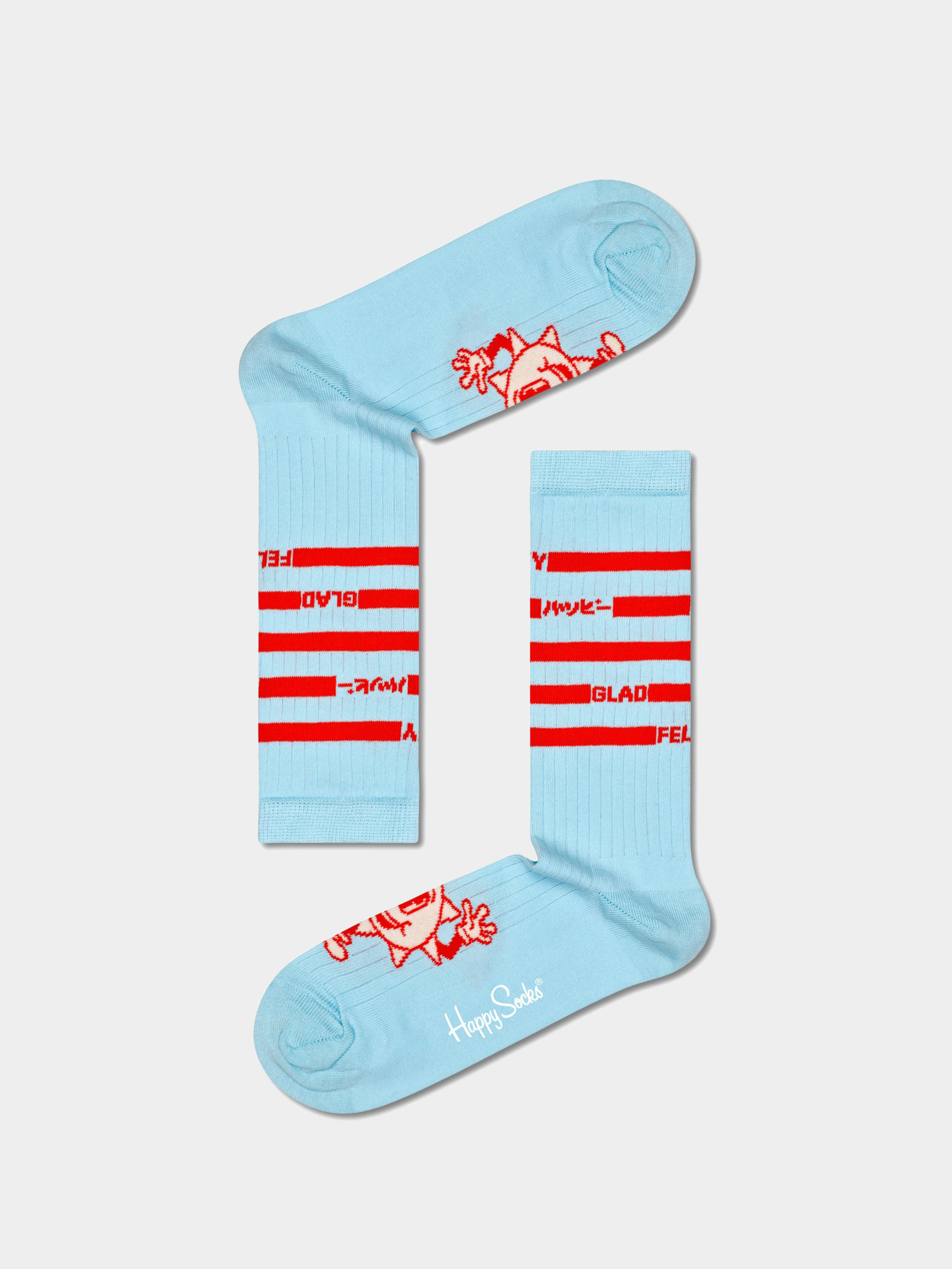 Skarpetki Happy Socks Happy (light blue)