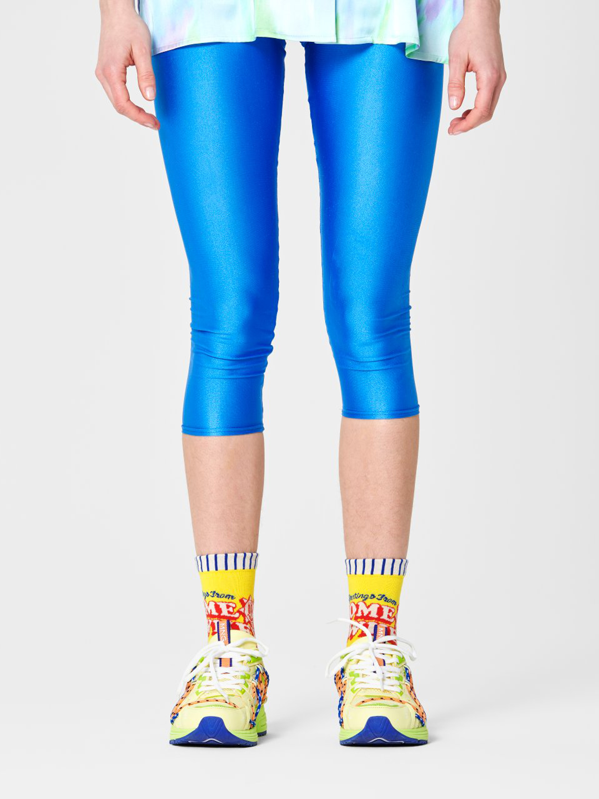 Skarpetki Happy Socks Greetings 1/2 Crew (yellow)