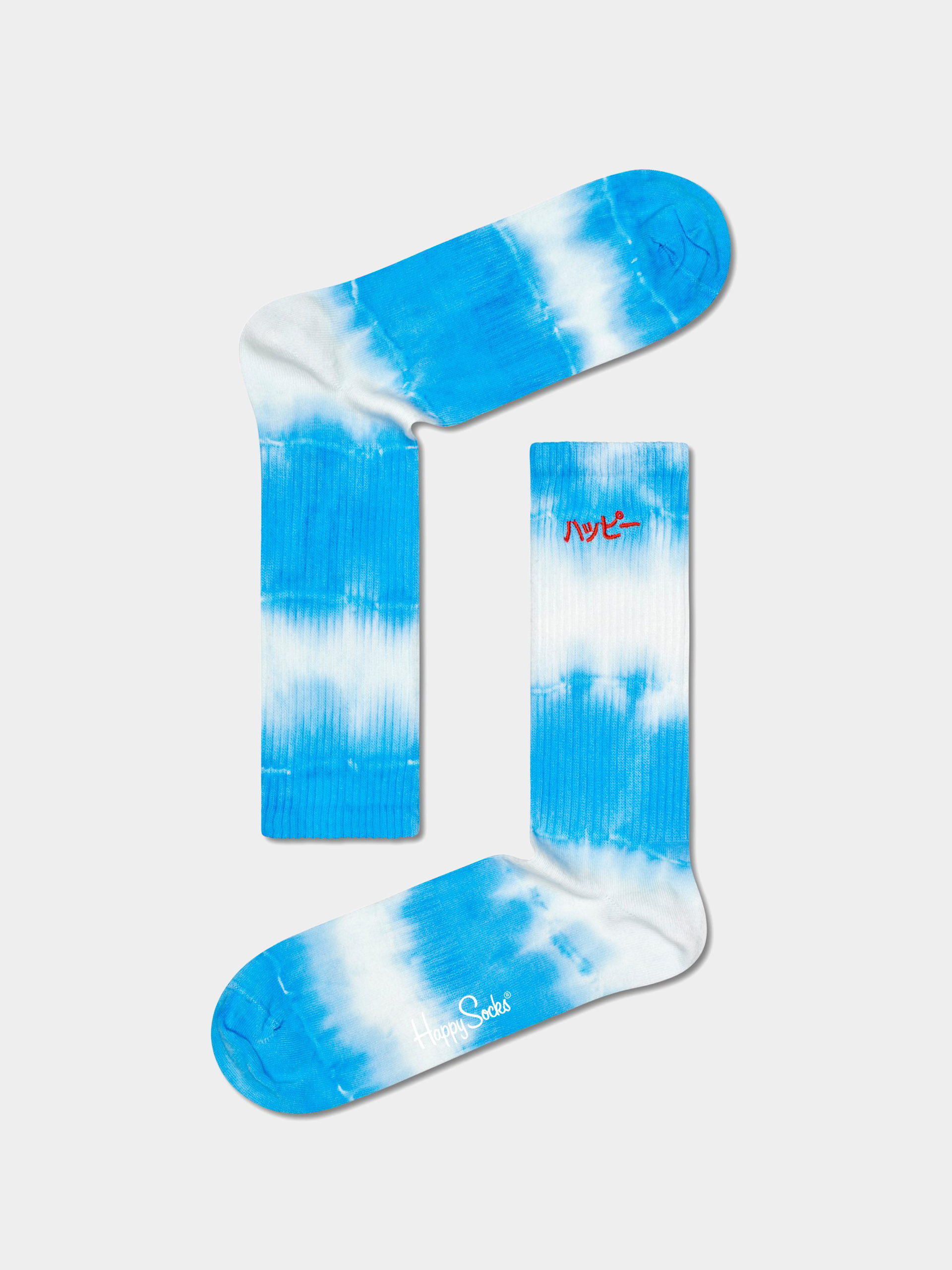 Skarpetki Happy Socks Est 2008 3/4 Crew (blue)