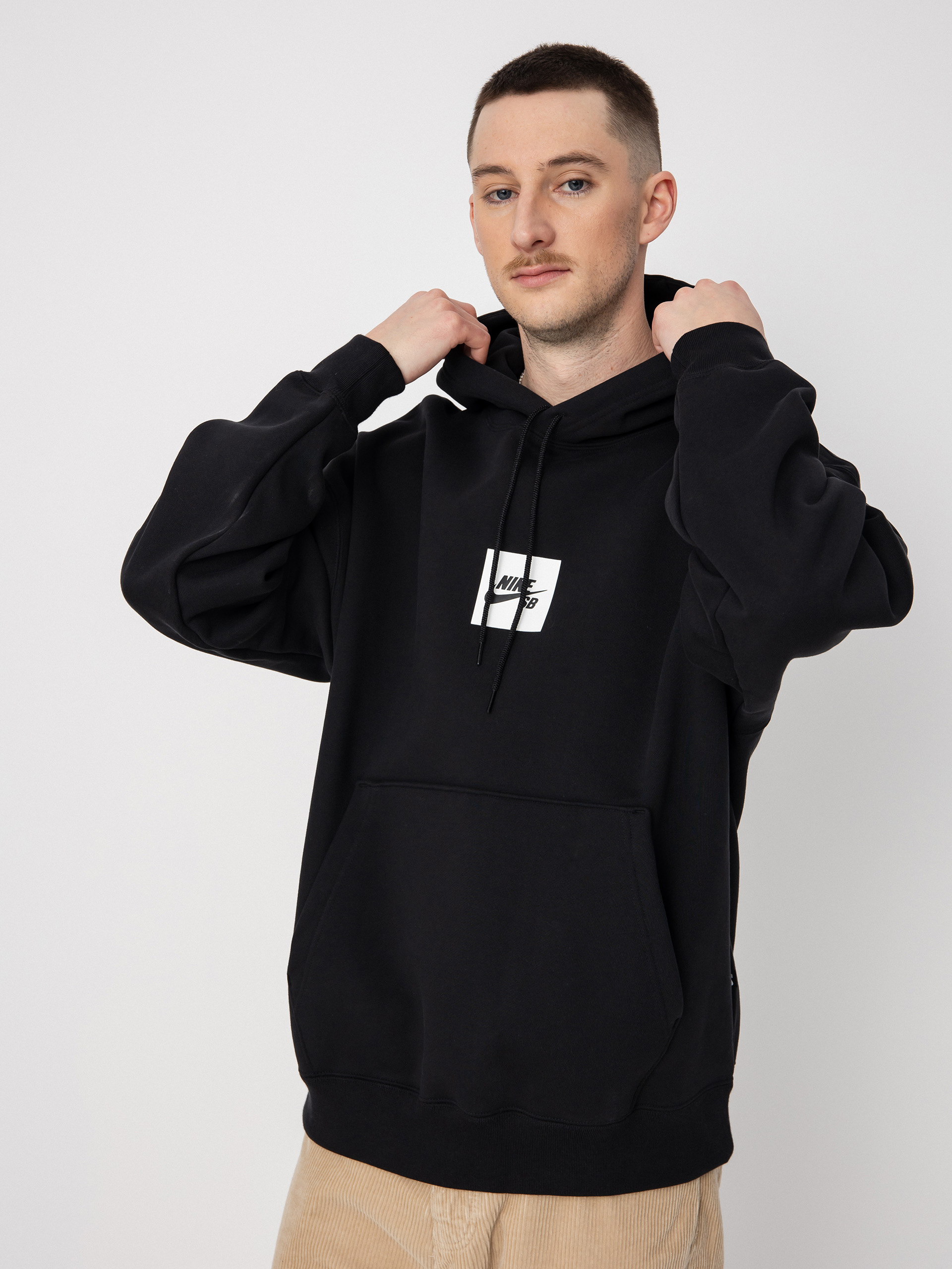 Bluza z kapturem Nike SB Box Logo HD (black)