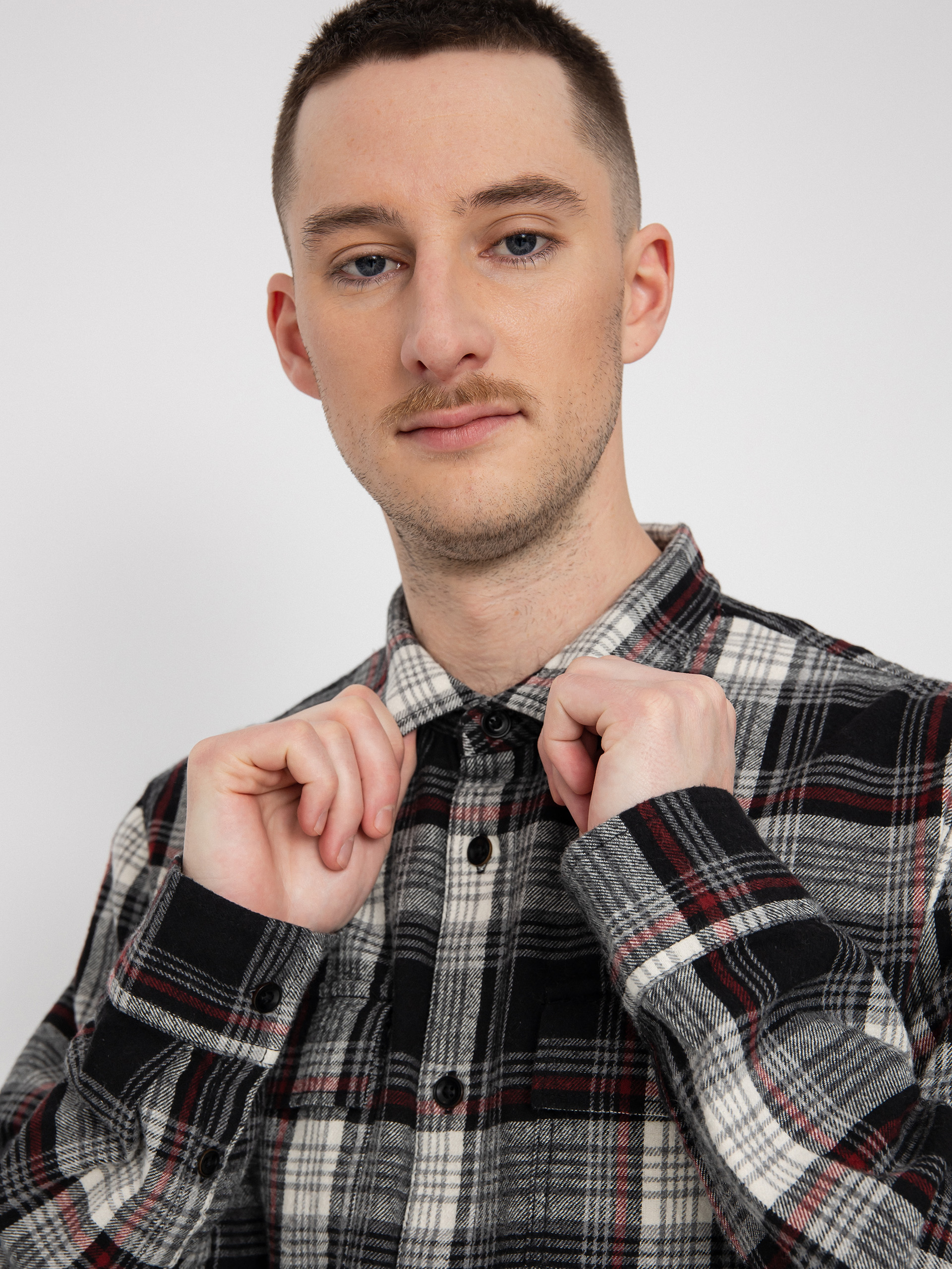 Koszula Vans Helleson (black/antique white)