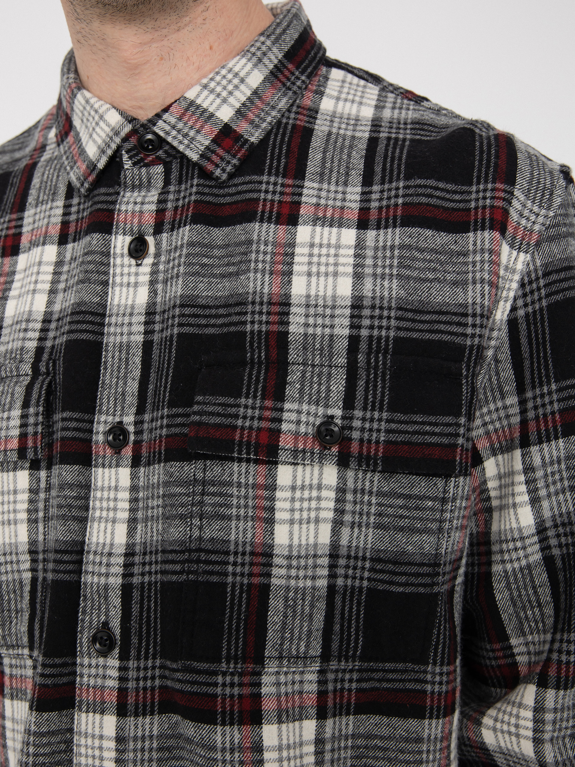 Koszula Vans Helleson (black/antique white)