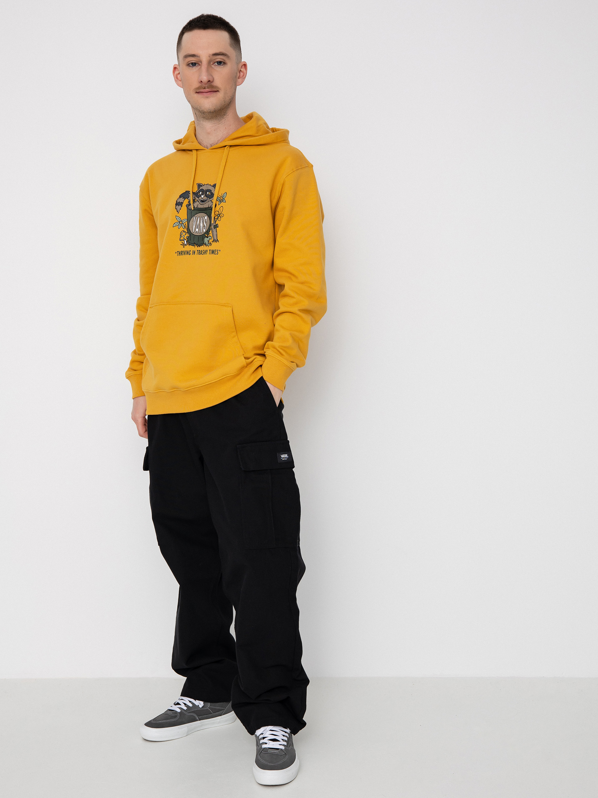Bluza z kapturem Vans Trashy Times HD (narcissus)