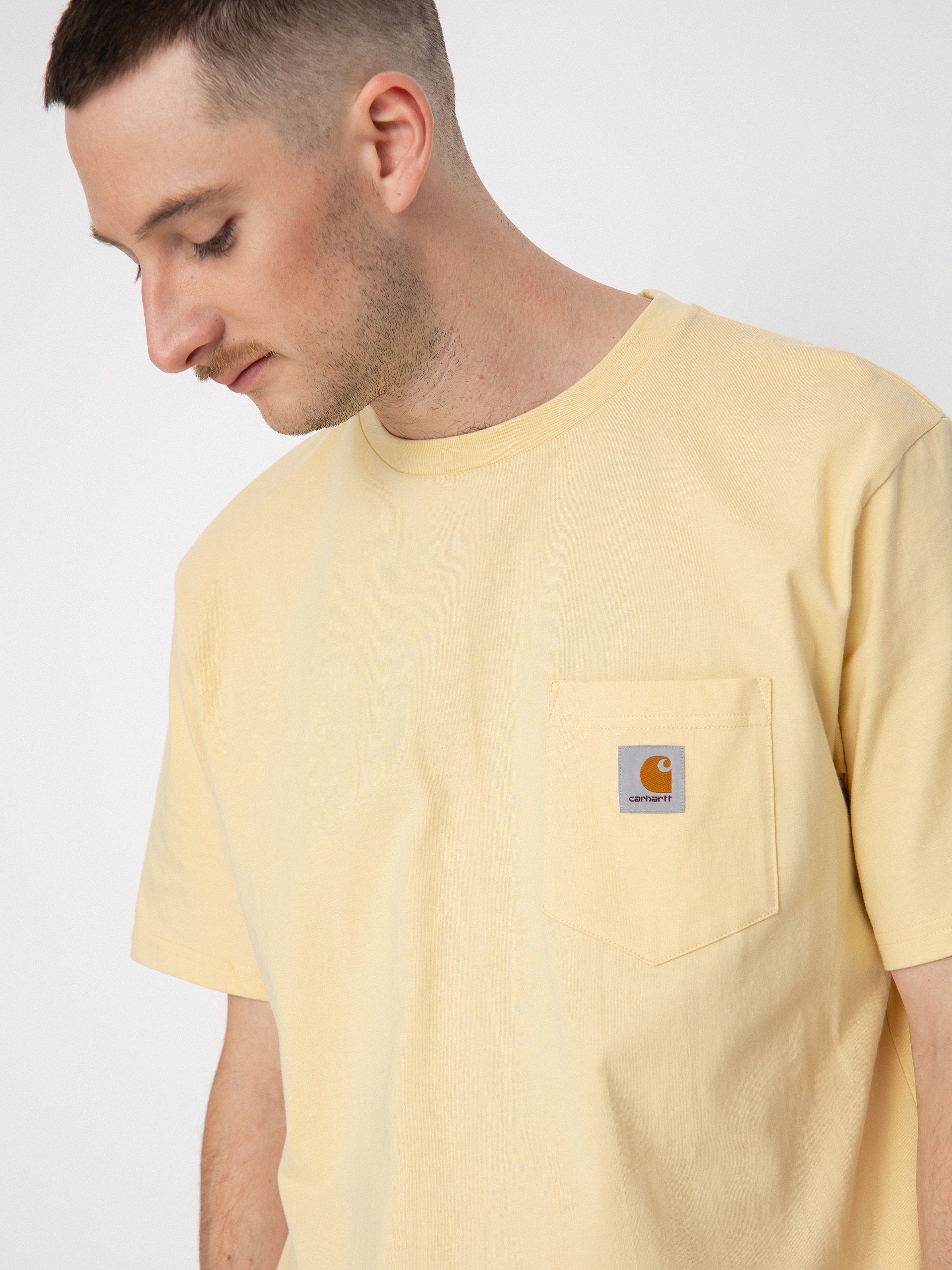 T-shirt Carhartt WIP Pocket (citron)