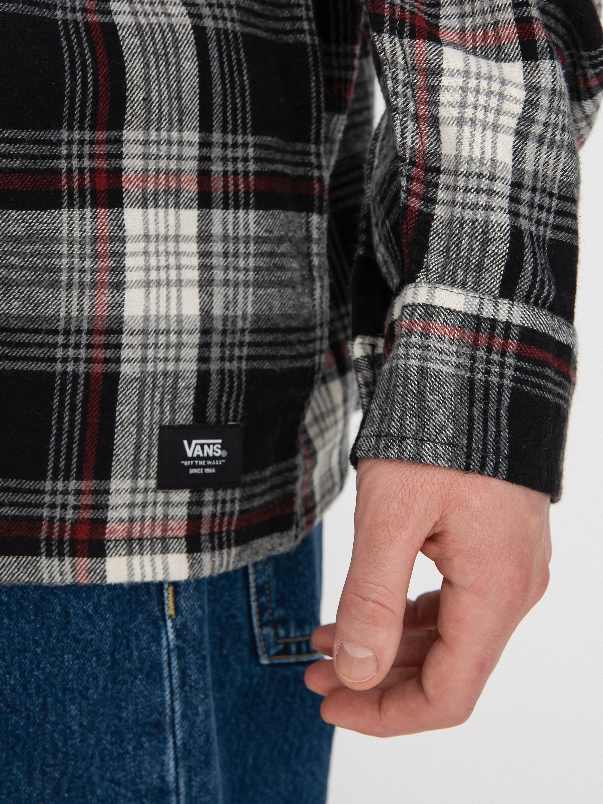 Koszula Vans Helleson (black/antique white)