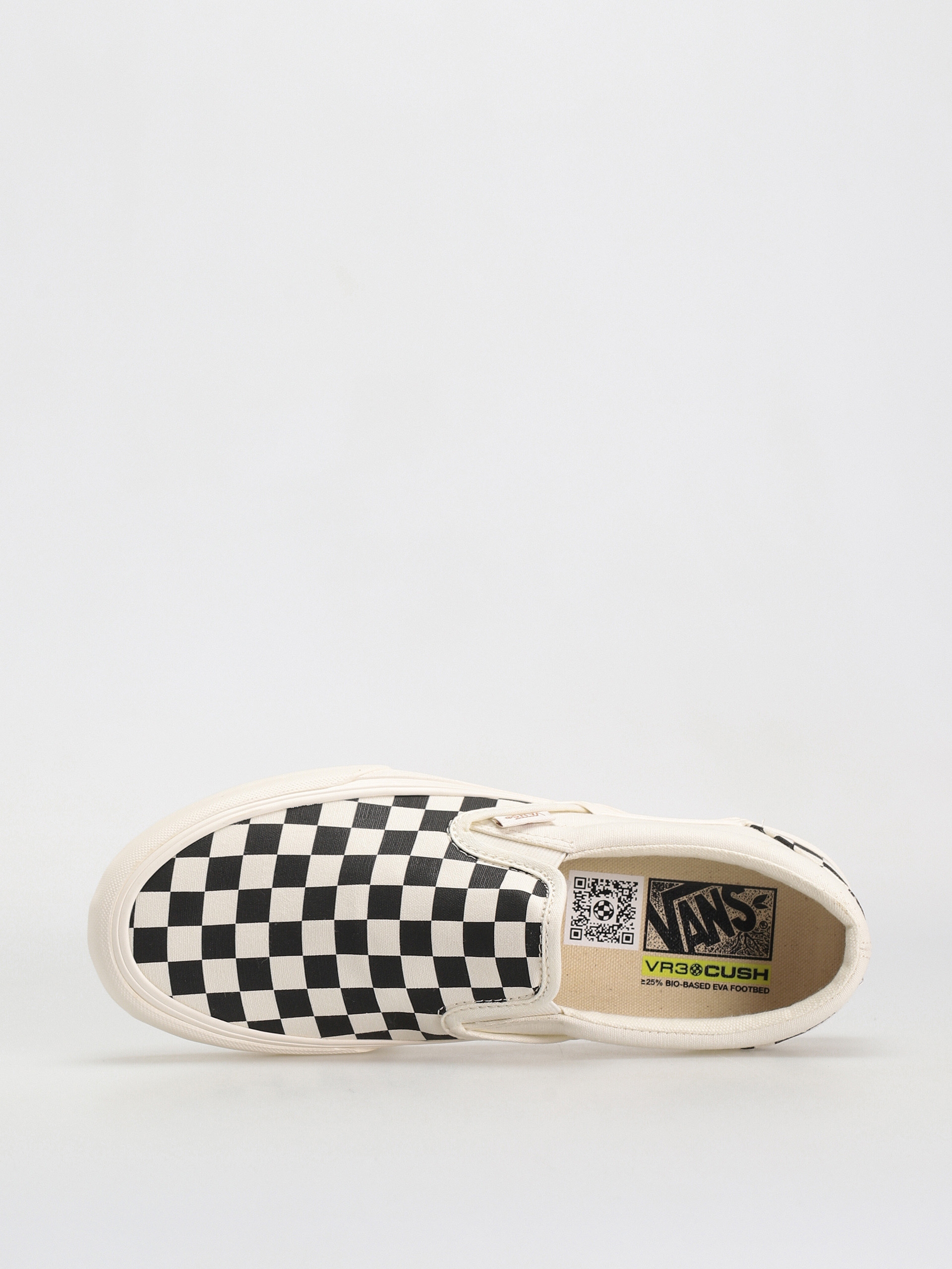 Buty Vans Slip On VR3 (checkerboard black/marshmallow)