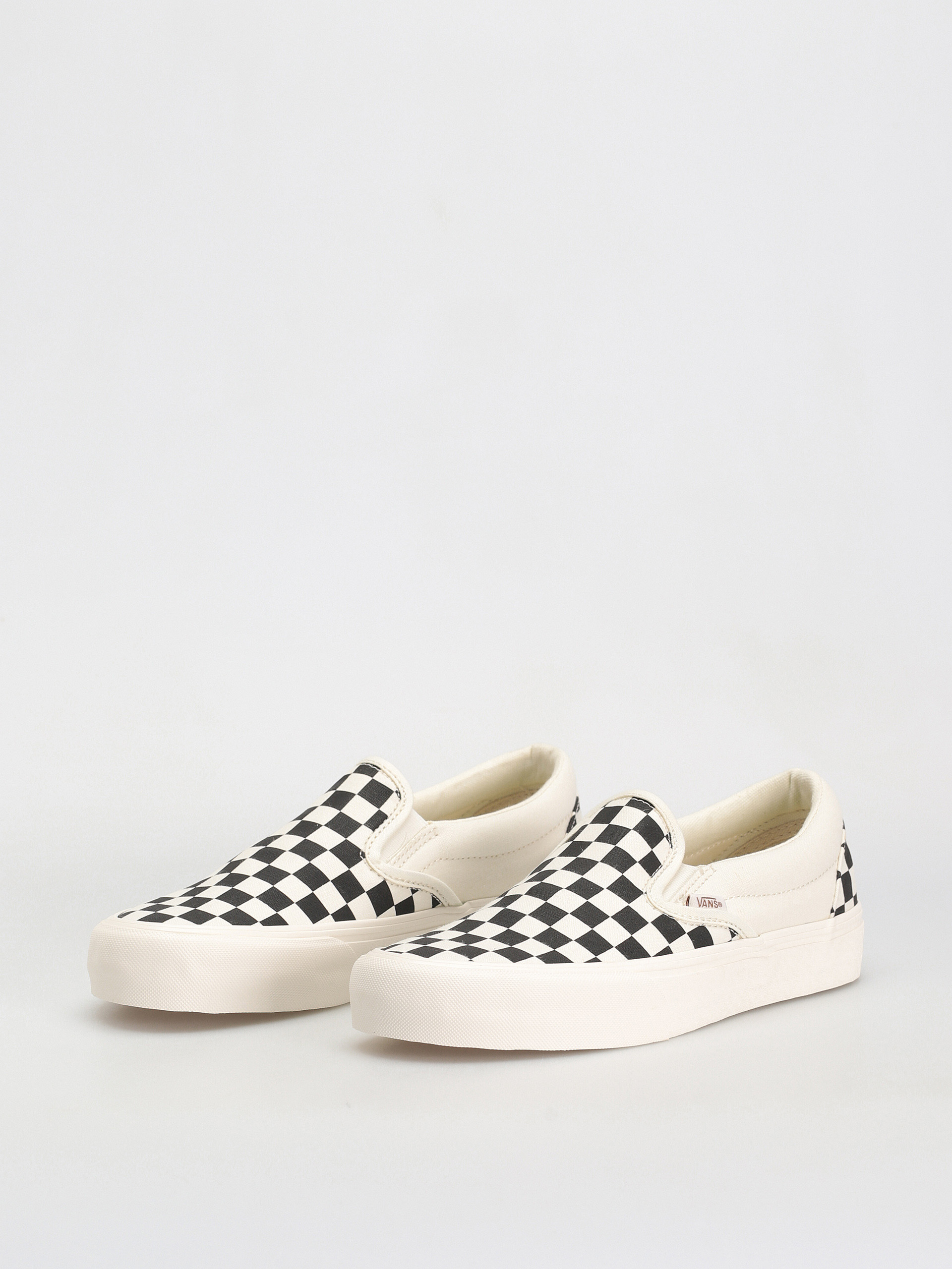 Buty Vans Slip On VR3 (checkerboard black/marshmallow)