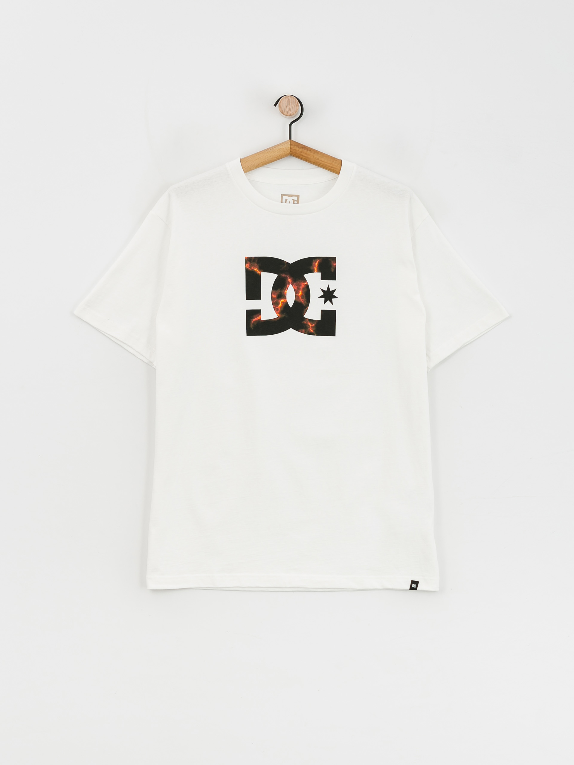 T-shirt DC Star Fill (white/fire)