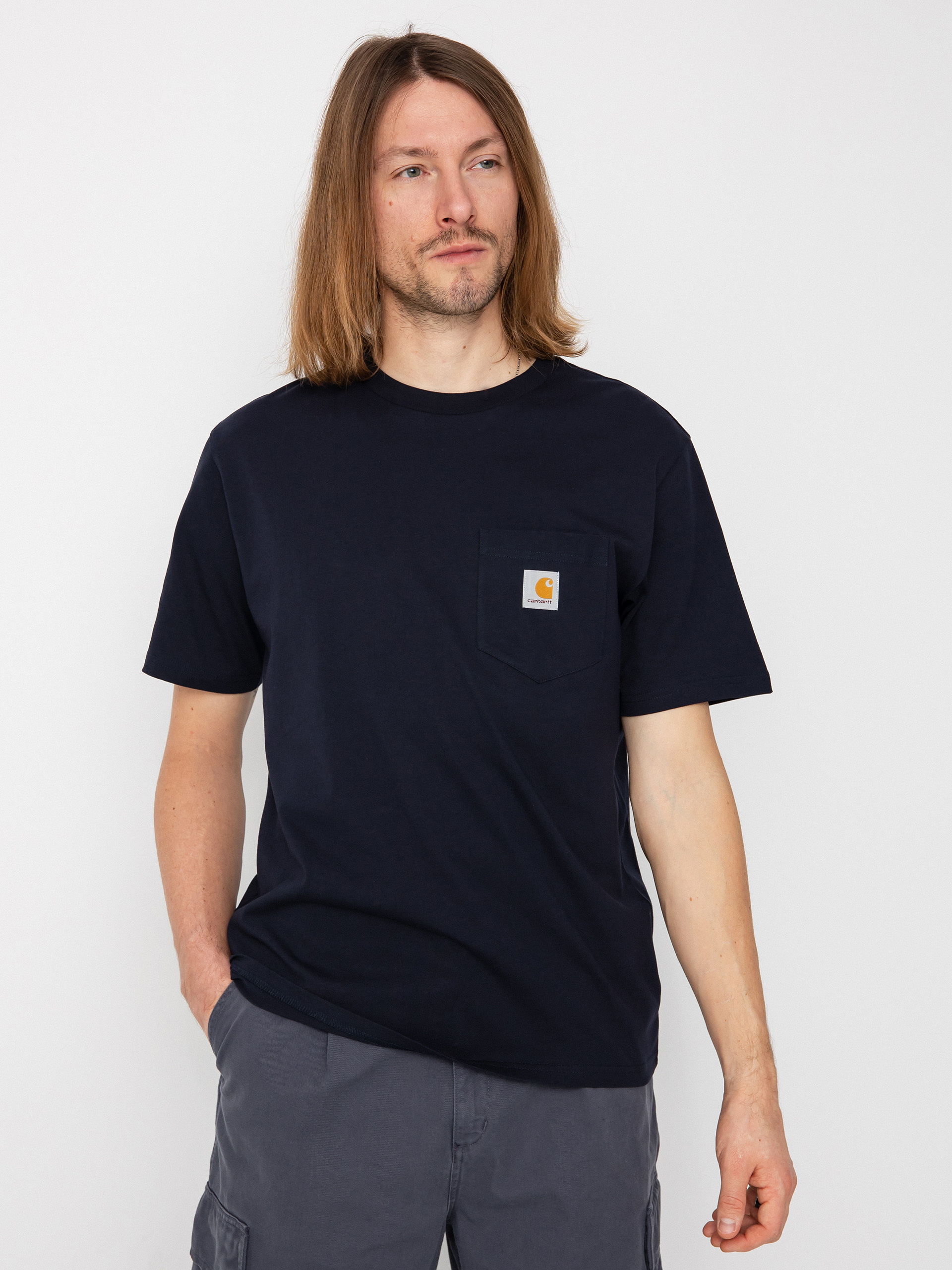T-shirt Carhartt WIP Pocket (dark navy)