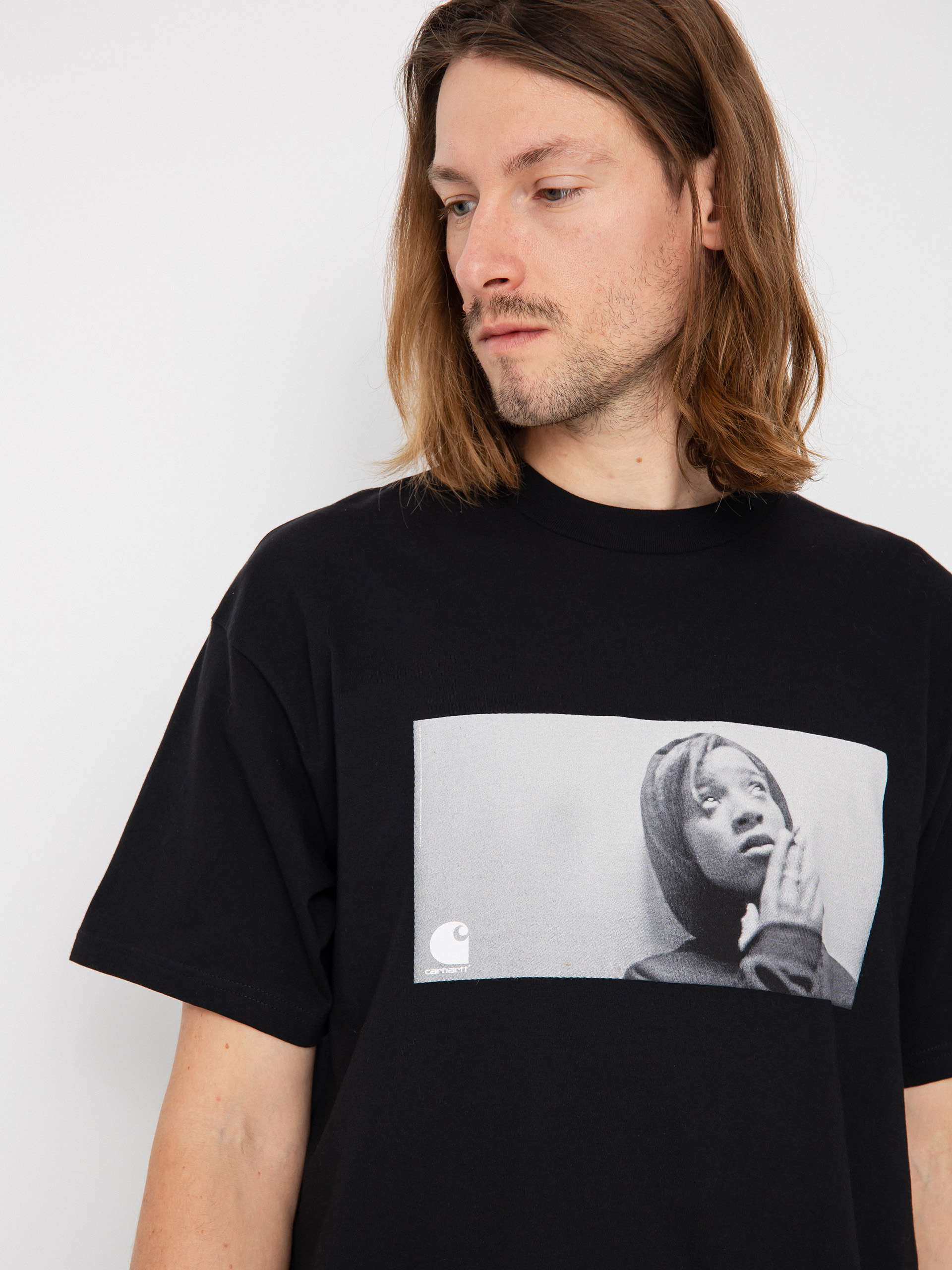 T-shirt Carhartt WIP Archive Girl (black)