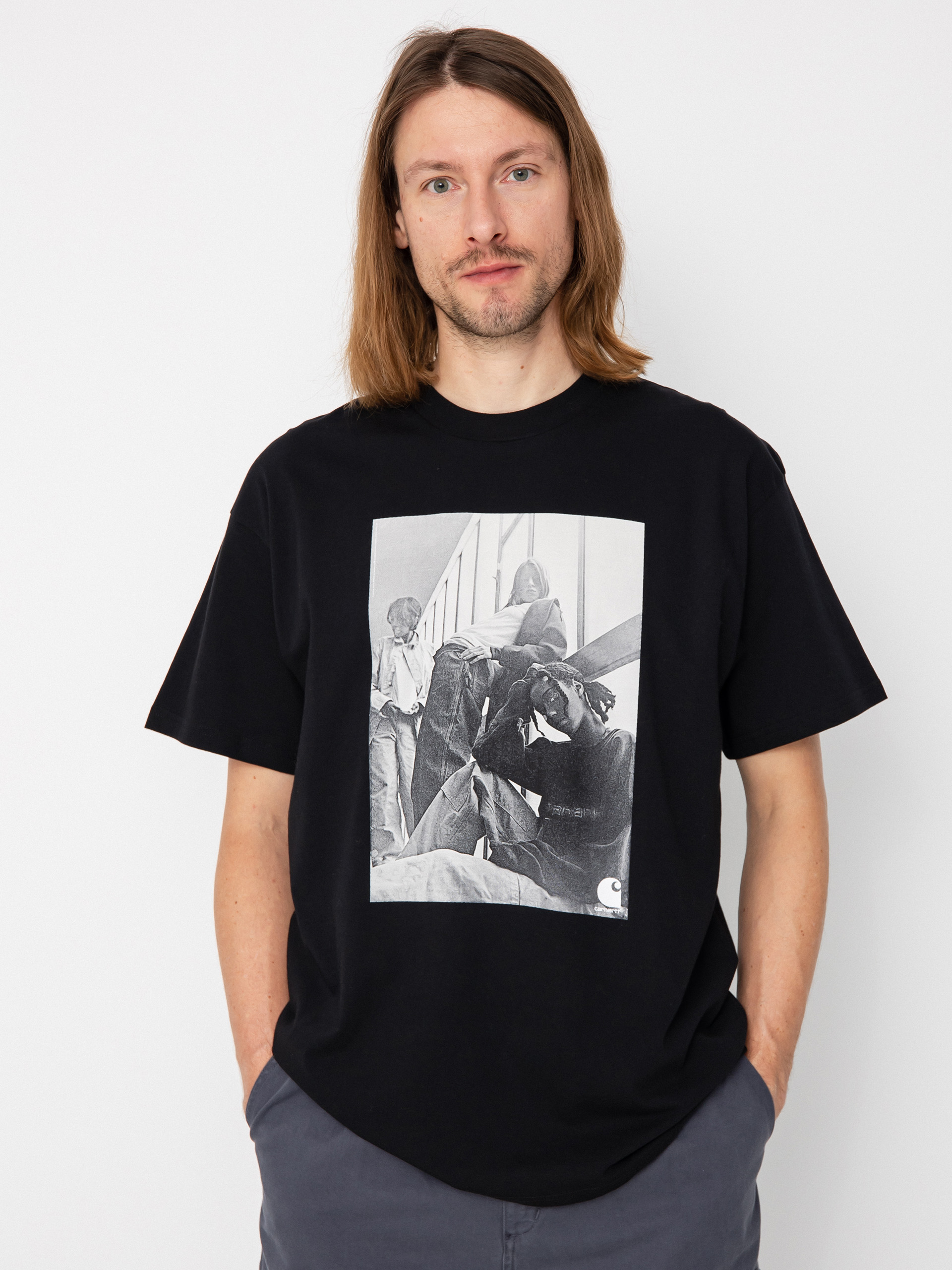 T-shirt Carhartt WIP Archive Girl (black)