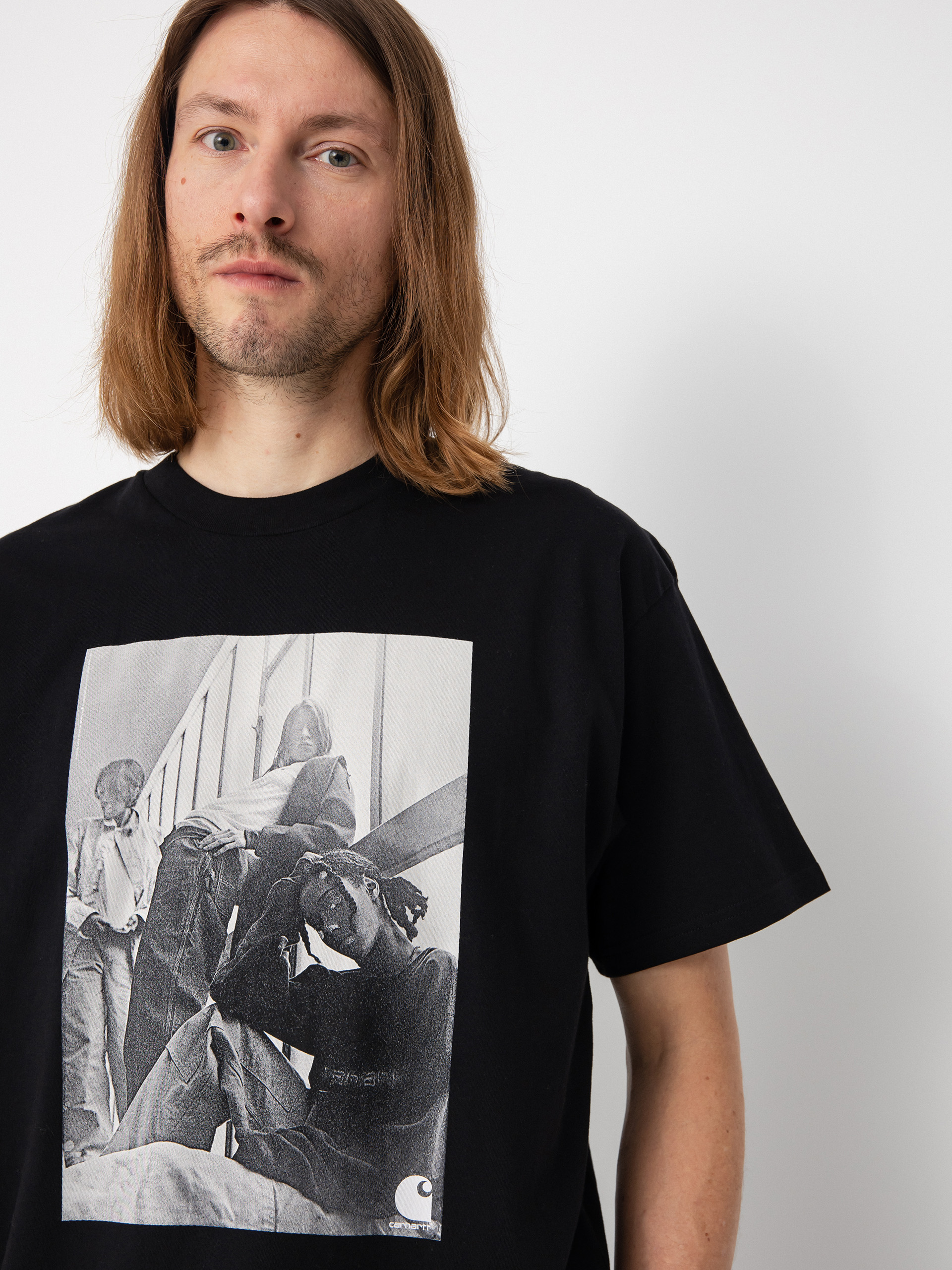 T-shirt Carhartt WIP Archive Girl (black)