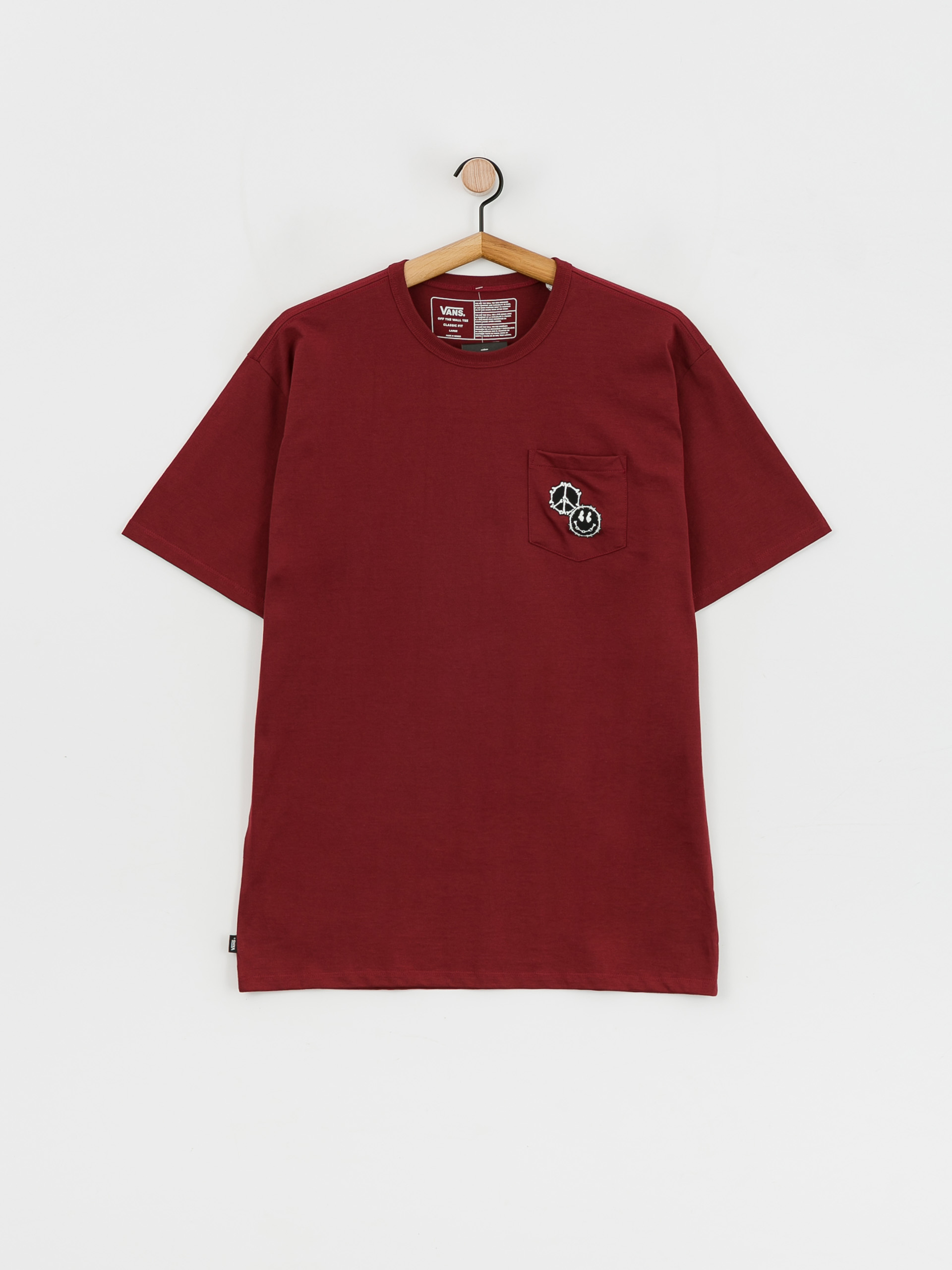 T-shirt Vans Off The Wall Graphic (syrah)