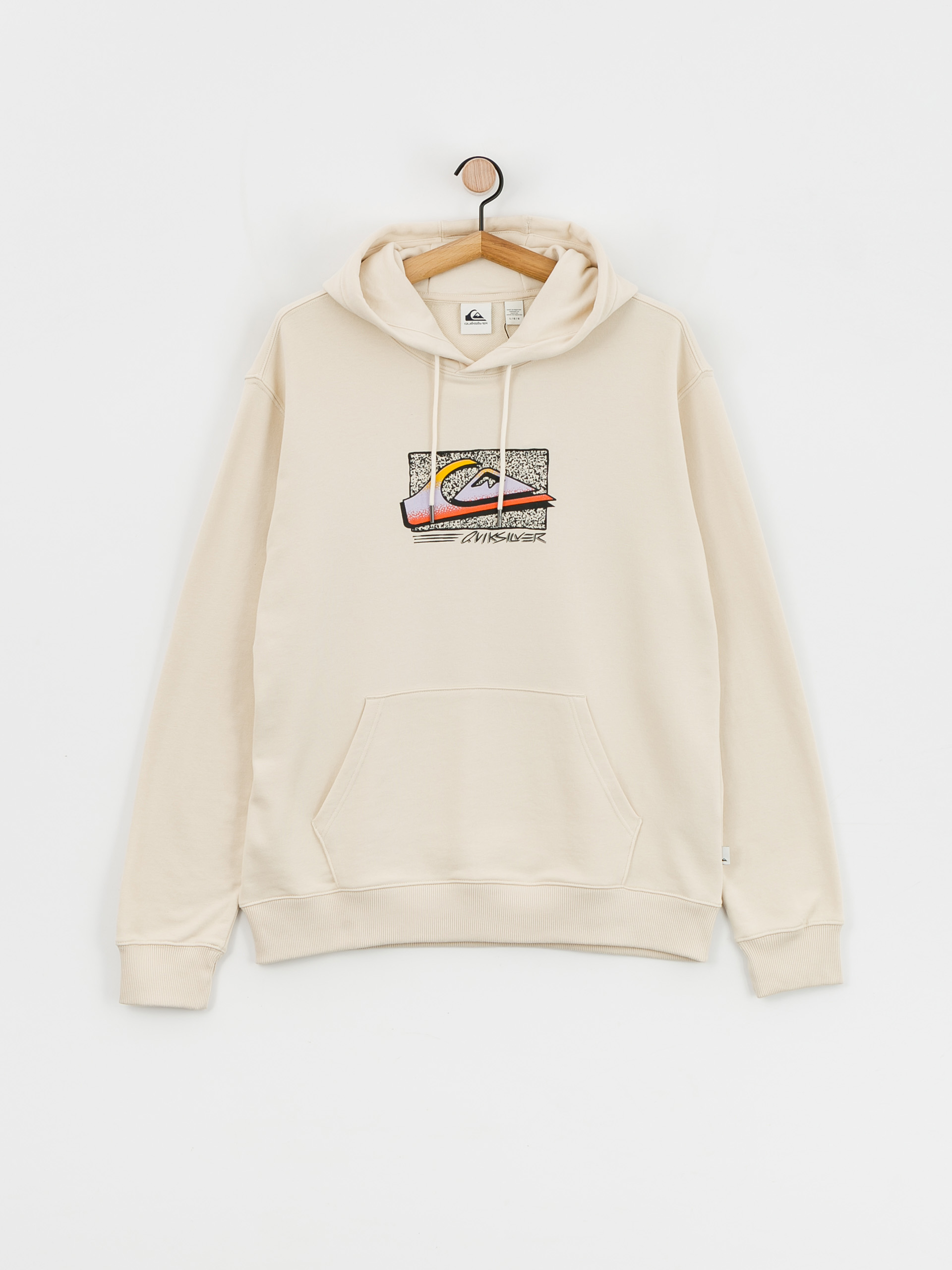 Bluza z kapturem Quiksilver Retro Fade HD (birch)