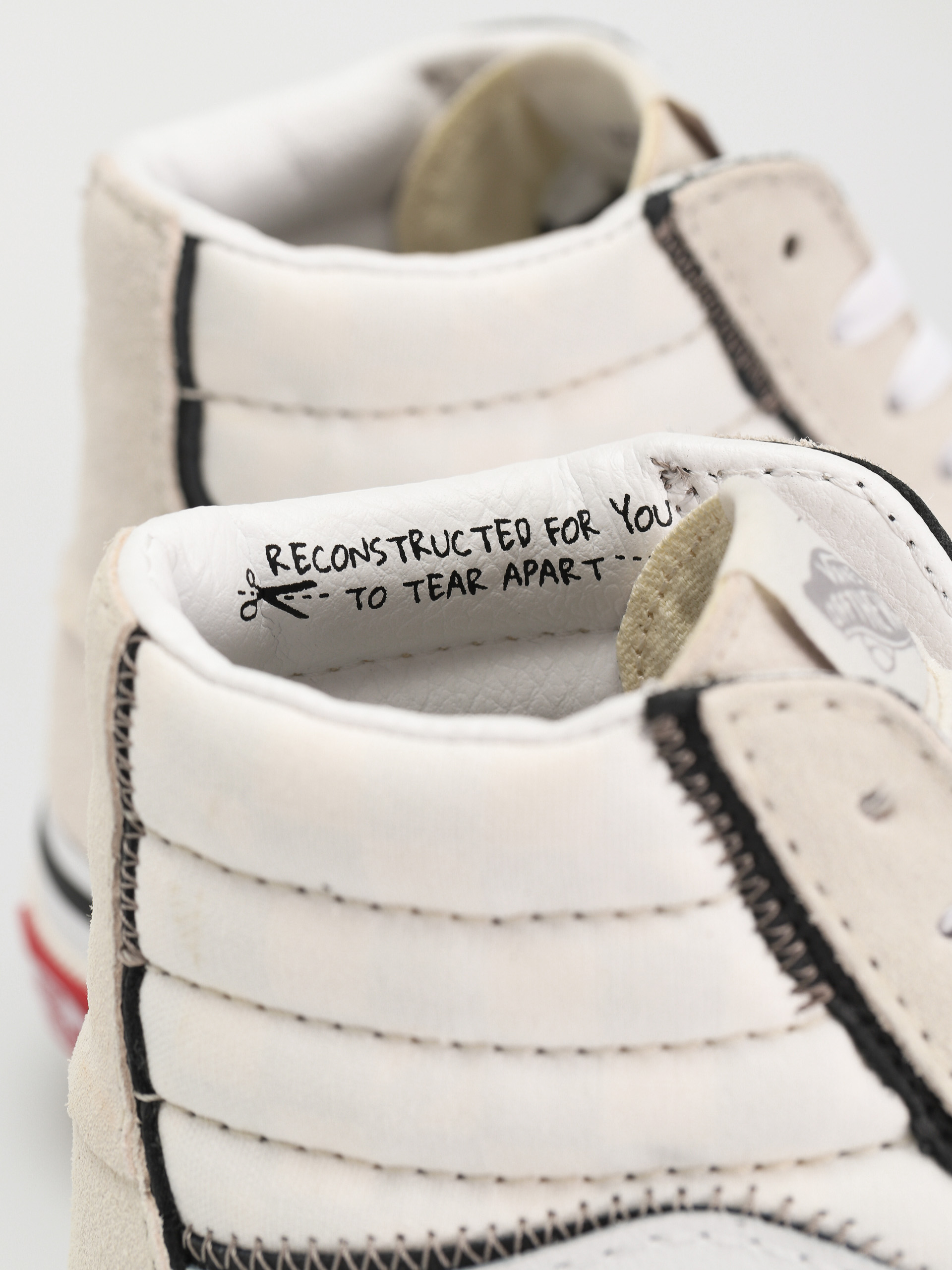 Buty Vans Sk8 Hi Reconstruct (marshmallow/white)
