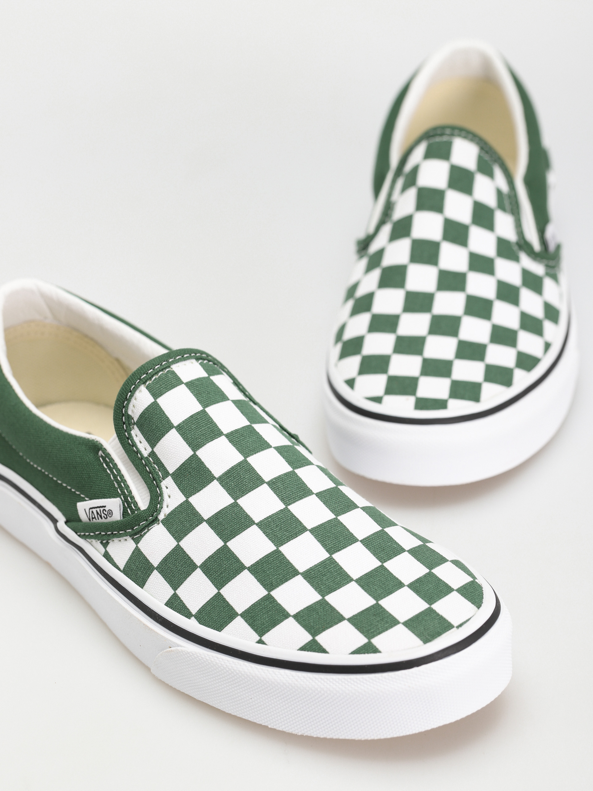 Buty Vans Classic Slip On (color theory checkerboard greener pastur)